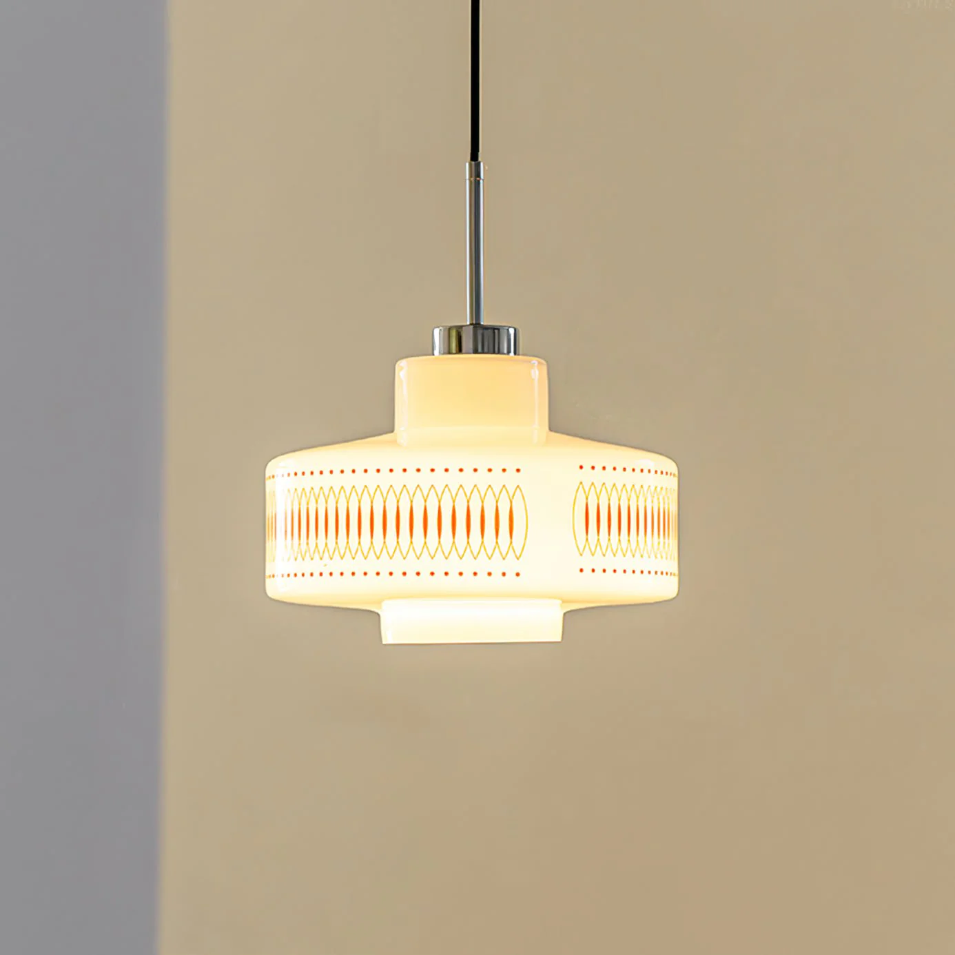 Luna Vintage Glass Pendant Lamp - Image 19