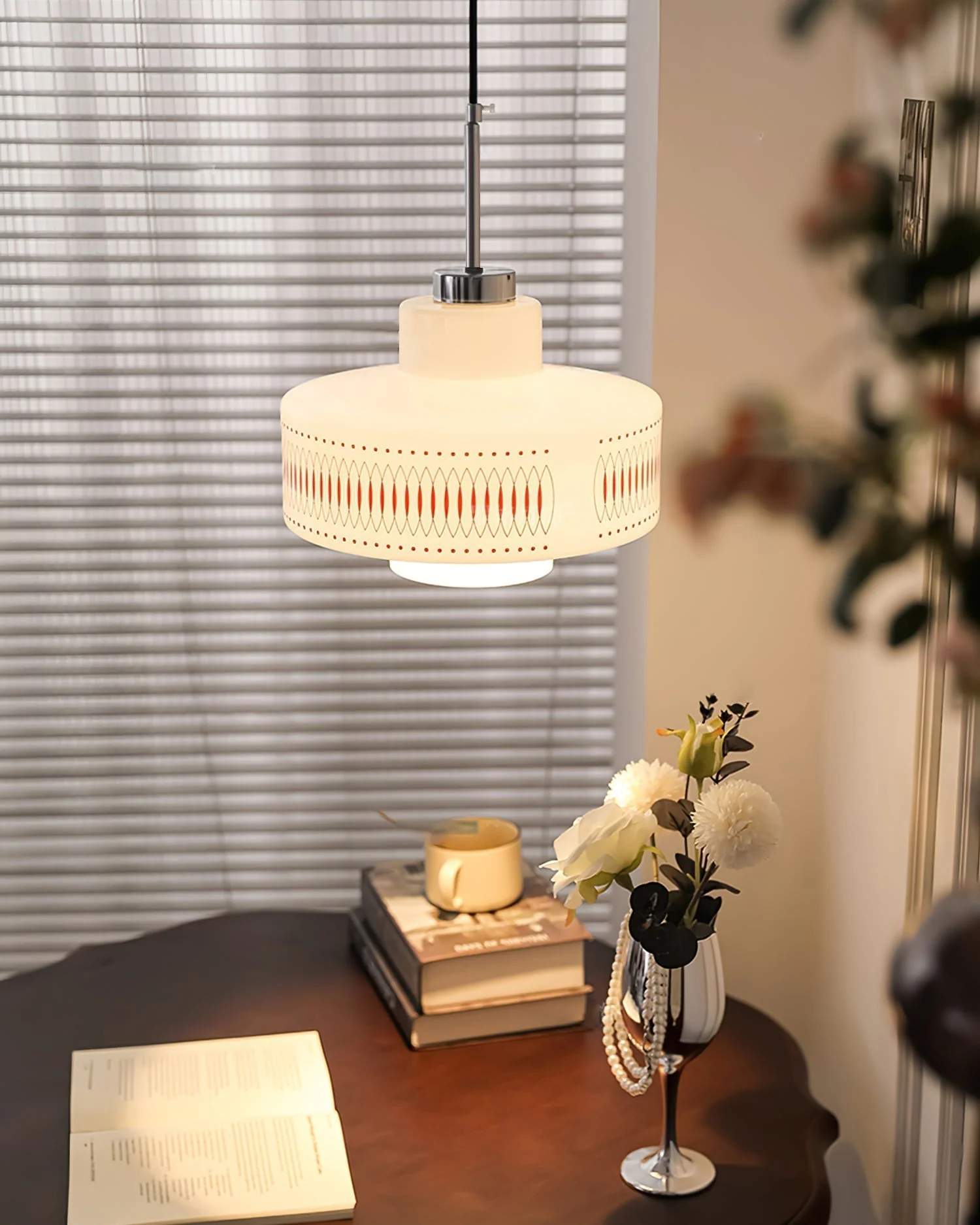 Luna Vintage Glass Pendant Lamp - Image 21