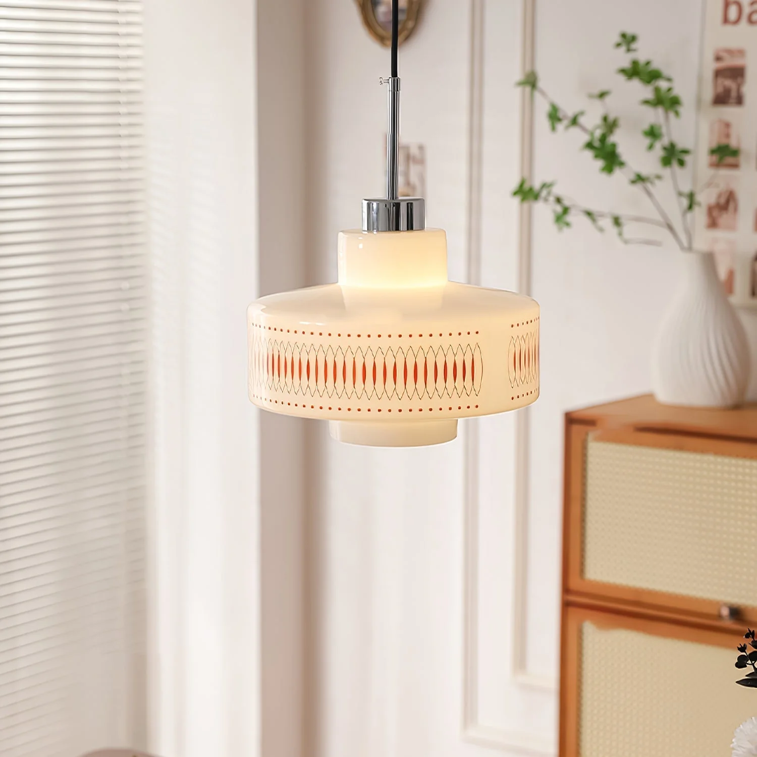 Luna Vintage Glass Pendant Lamp - Image 29