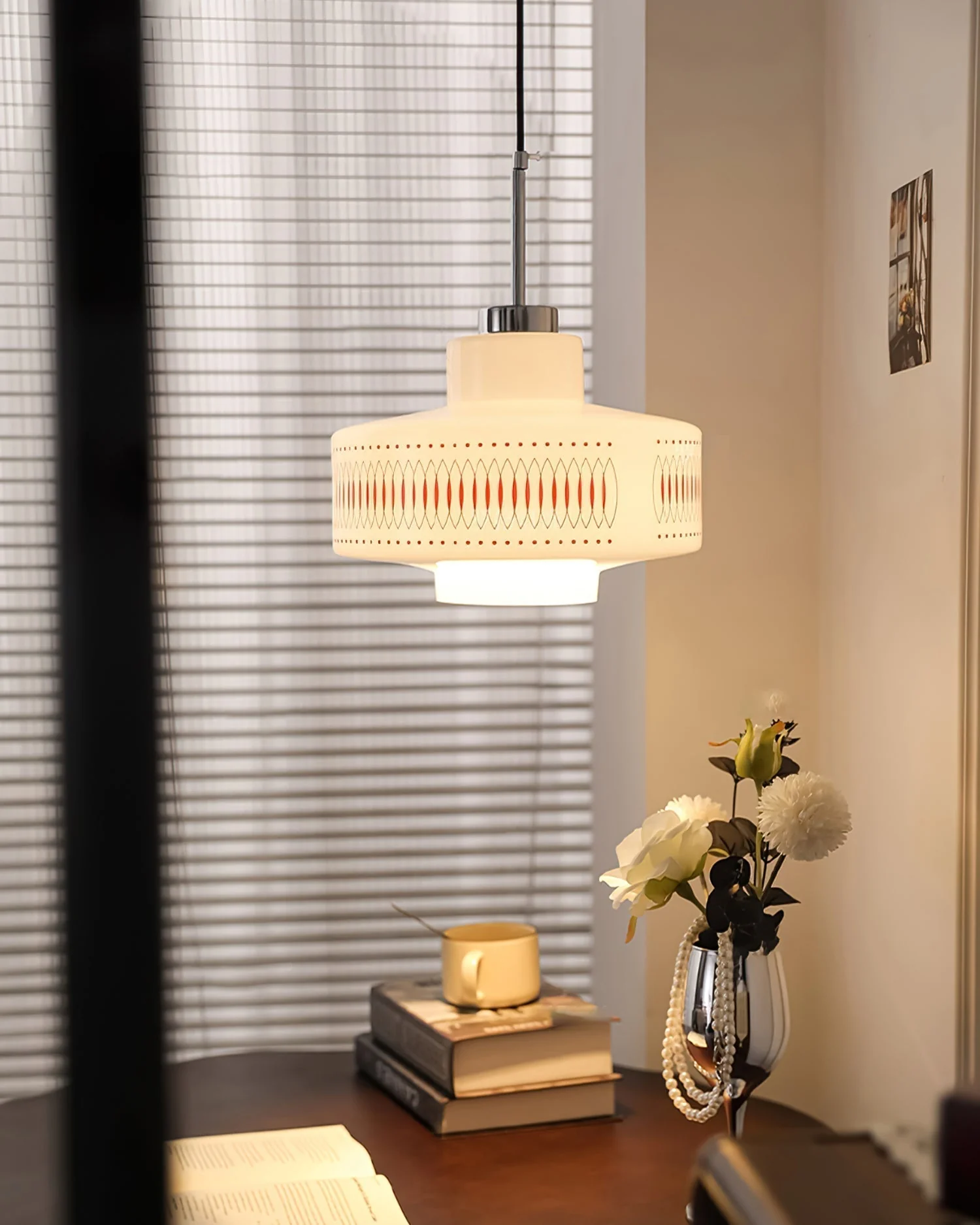 Luna Vintage Glass Pendant Lamp - Image 30