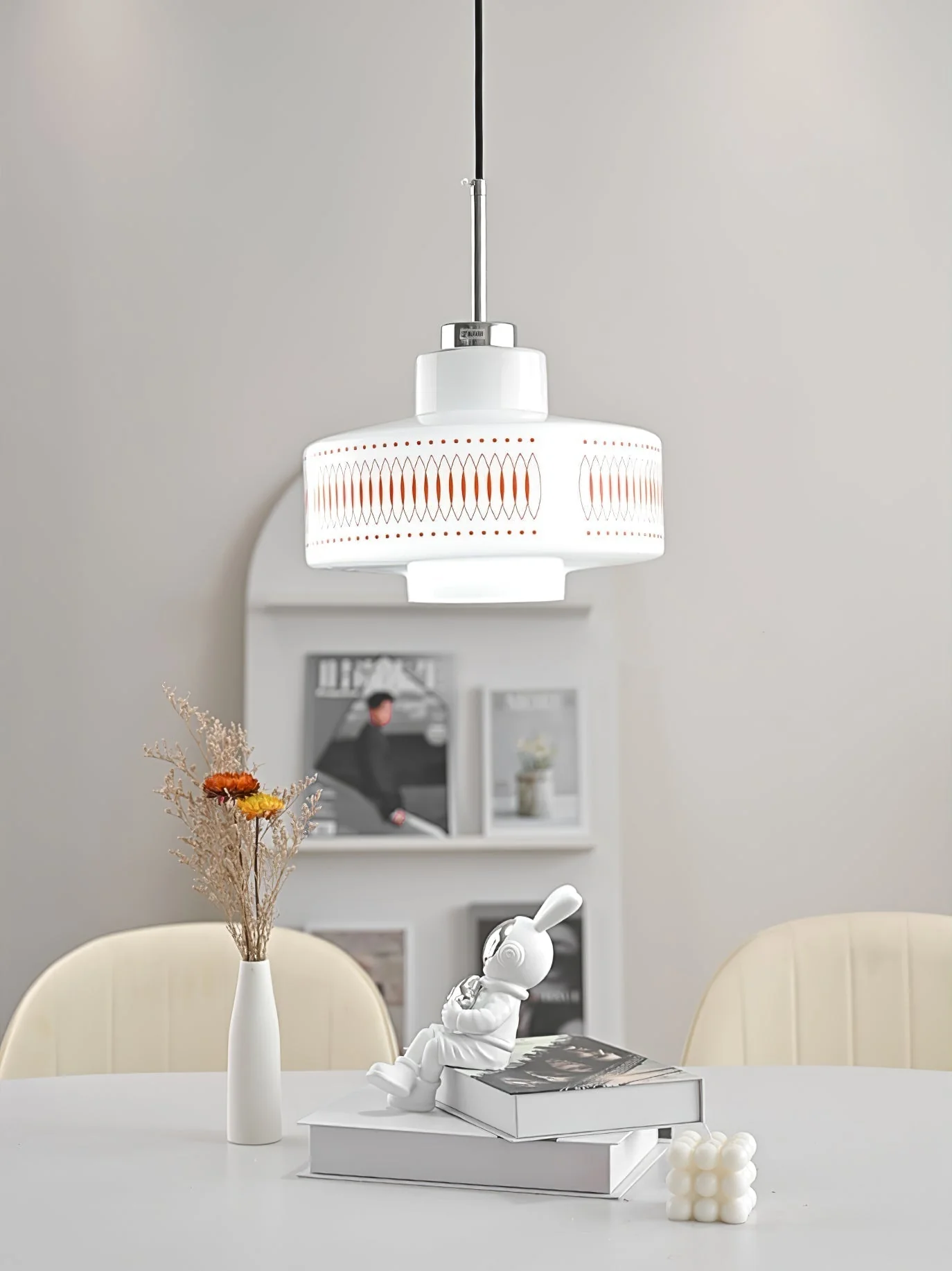 Luna Vintage Glass Pendant Lamp - Image 34