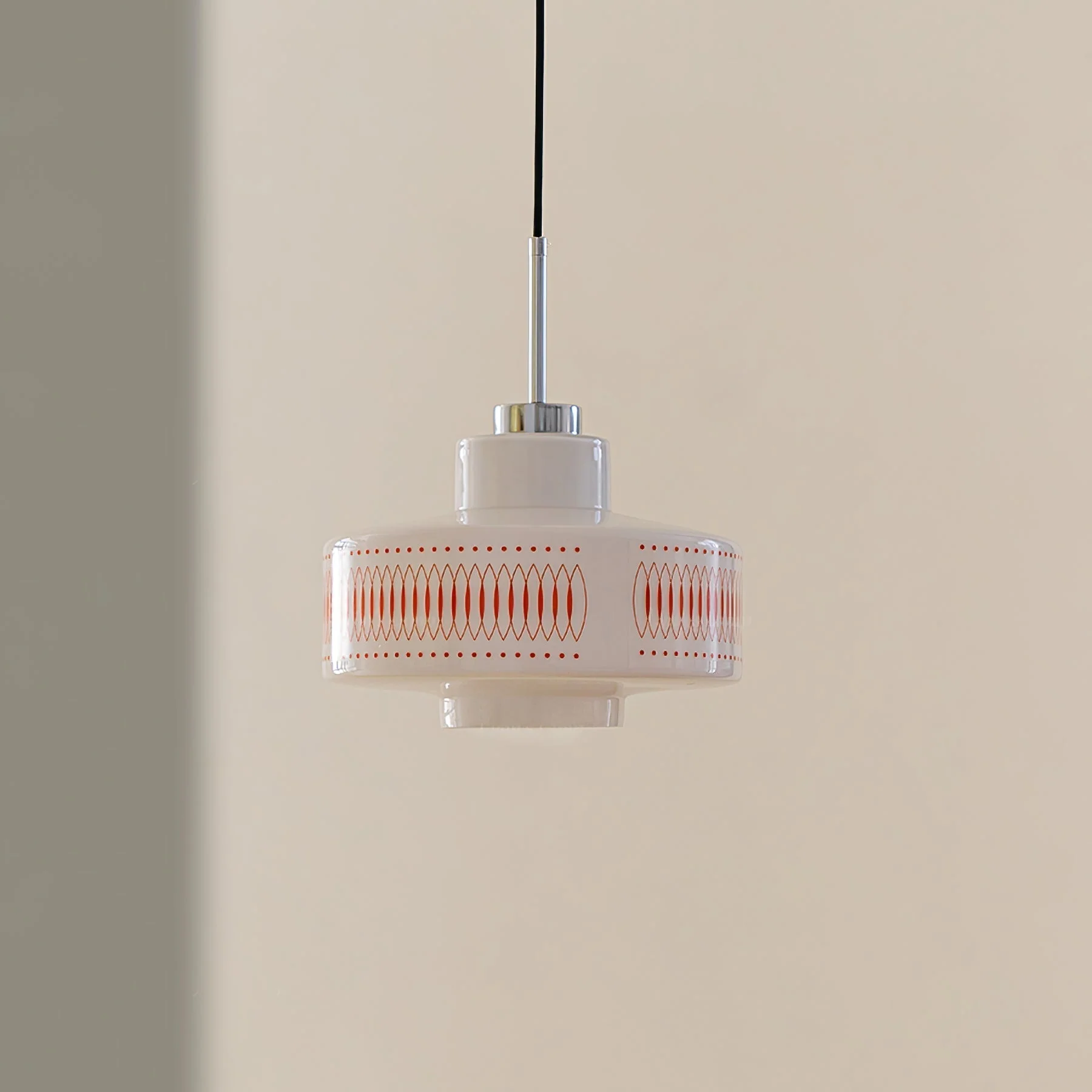 Luna Vintage Glass Pendant Lamp - Image 5