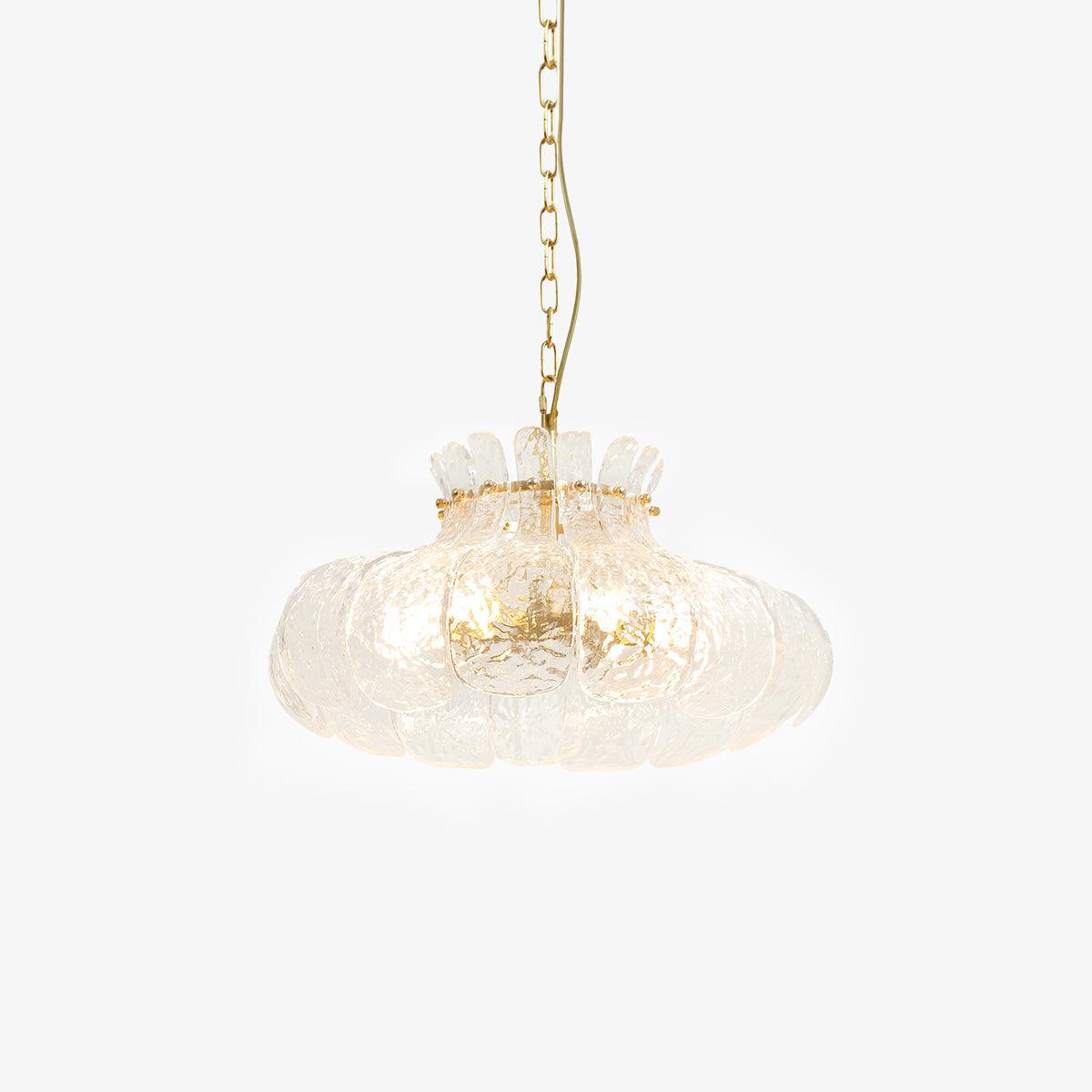 Lunace Brass & Glass Glam Pendant Light