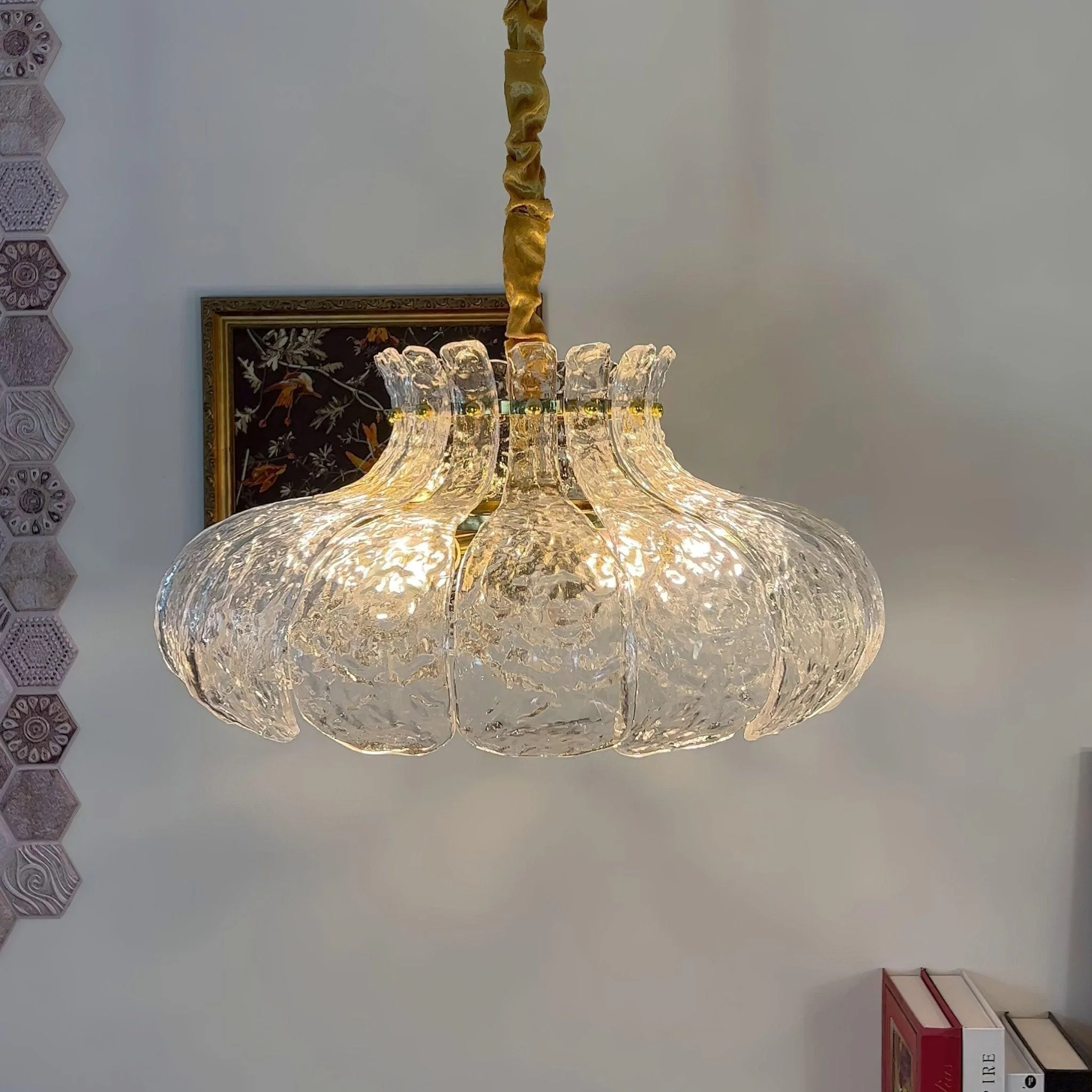 Lunace Brass & Glass Glam Pendant Light - Image 13