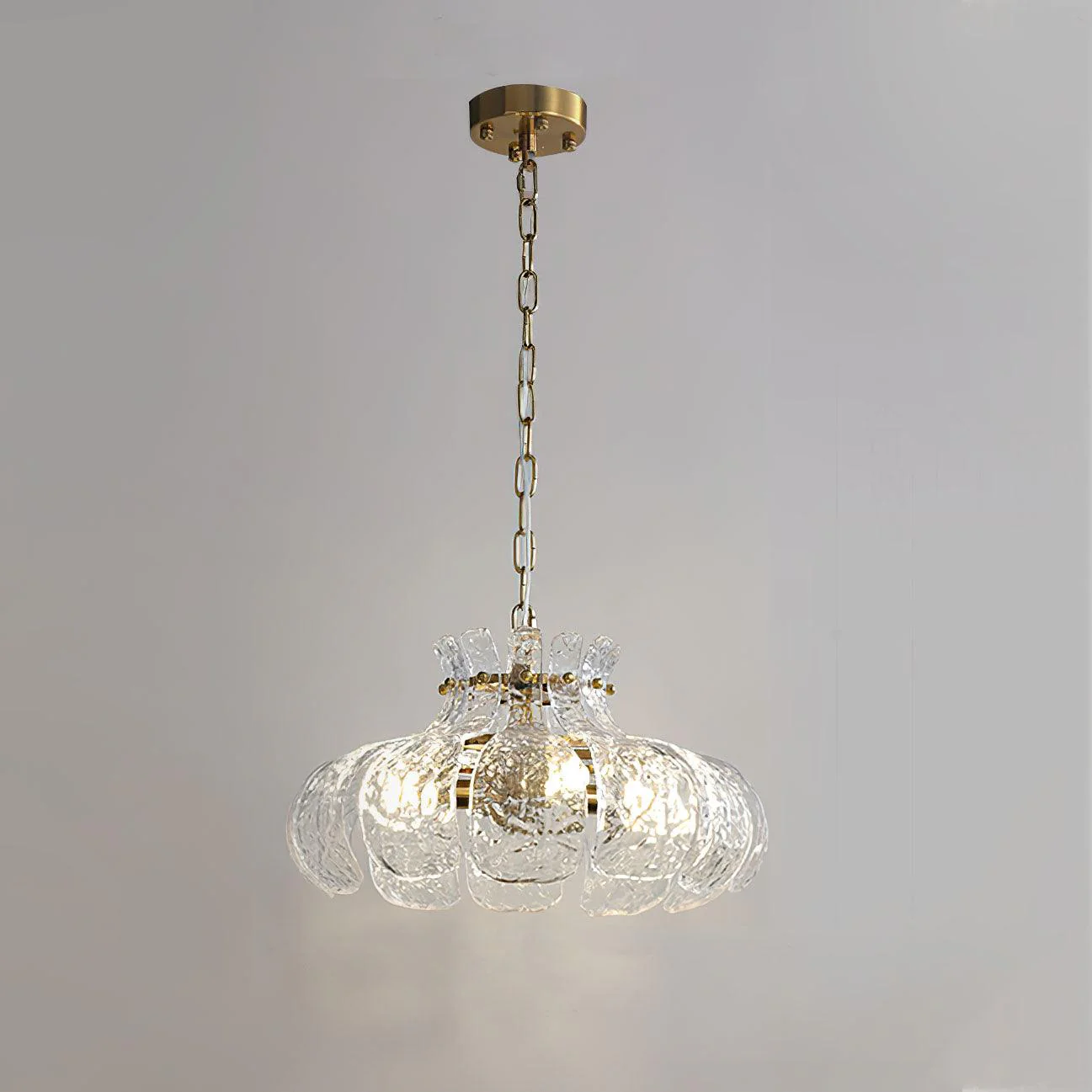 Lunace Brass & Glass Glam Pendant Light - Image 18