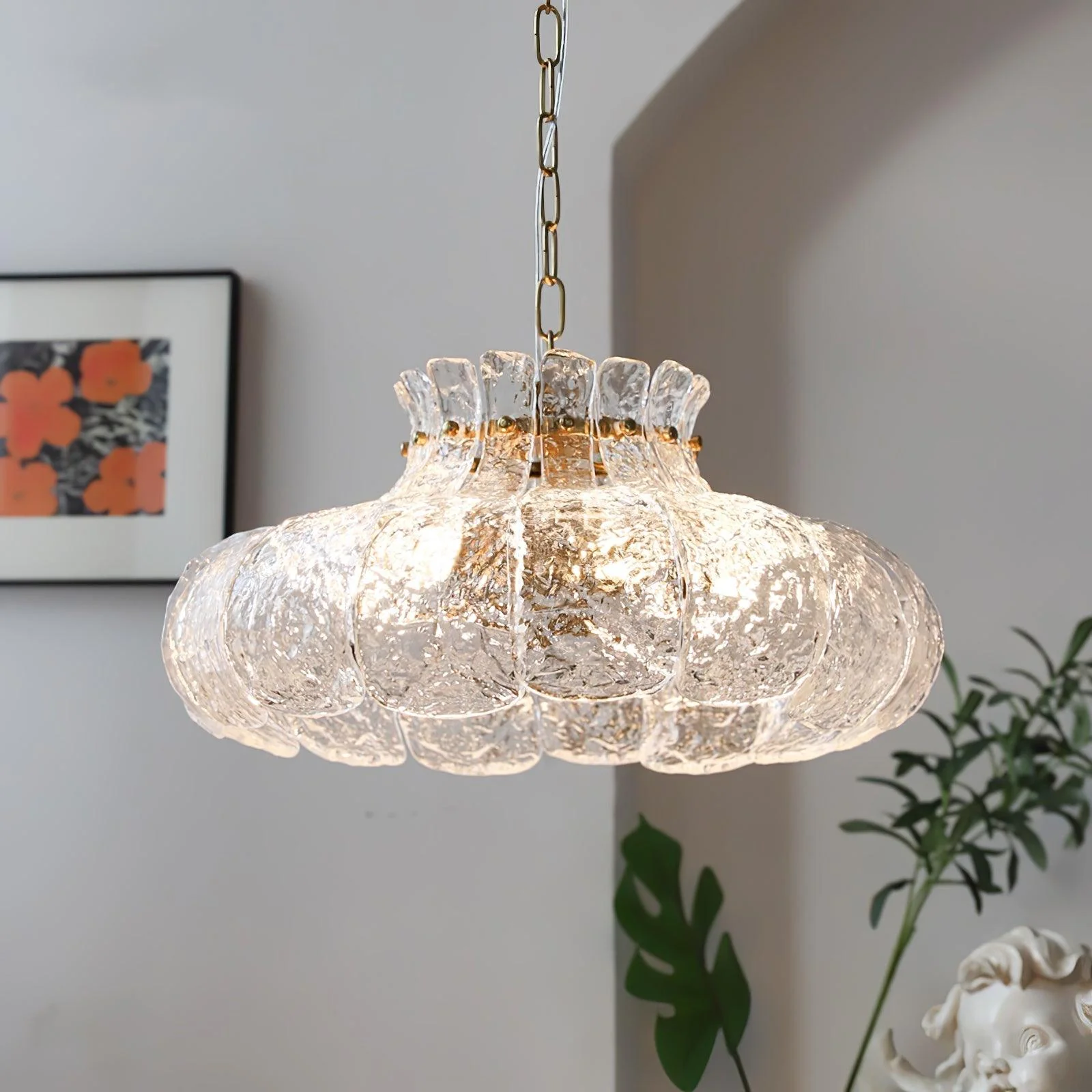 Lunace Brass & Glass Glam Pendant Light - Image 20