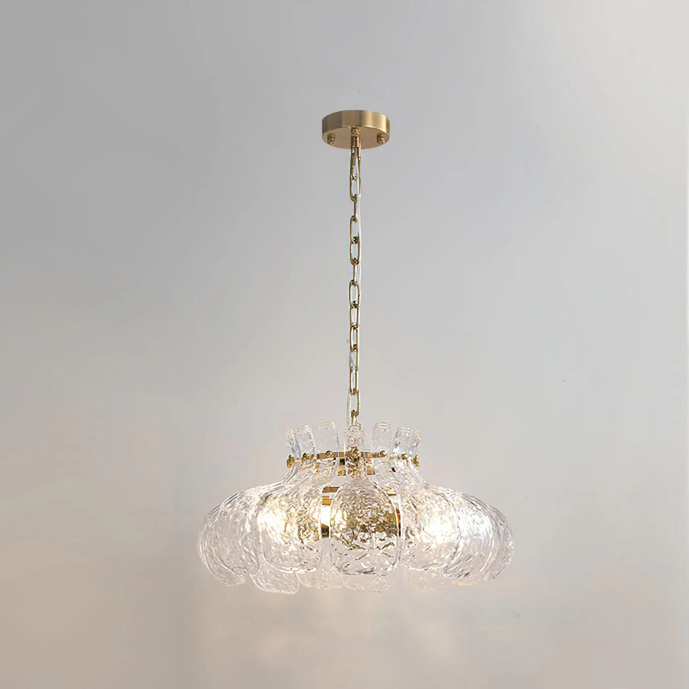 Lunace Brass & Glass Glam Pendant Light - Image 3