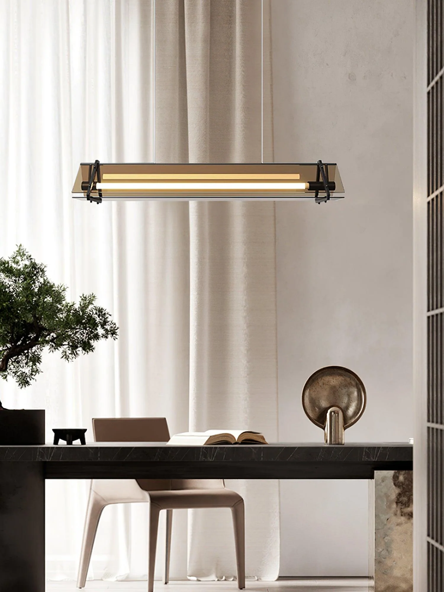 Lunaris Glass Minimalistic Pendant Light - Image 10