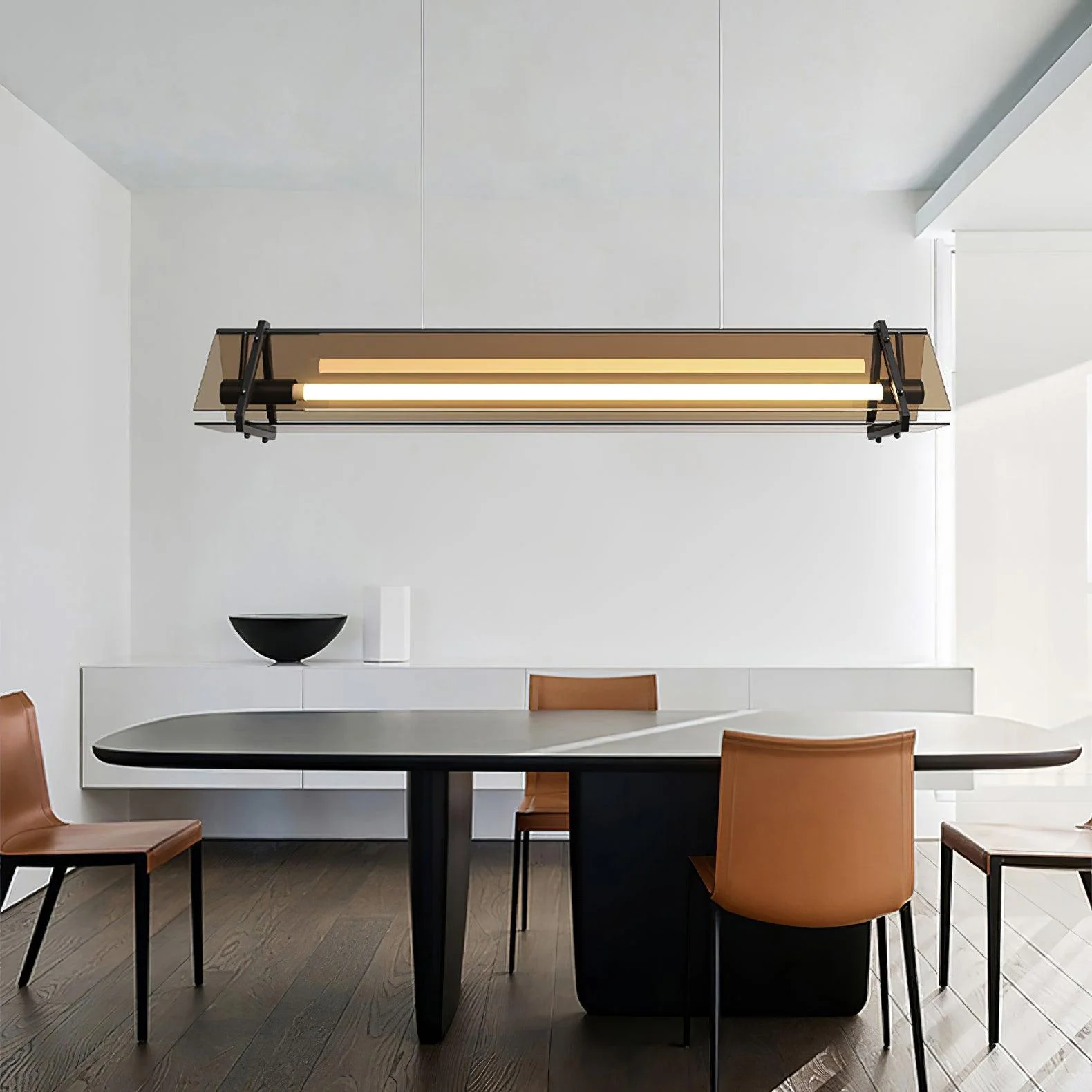 Lunaris Glass Minimalistic Pendant Light - Image 16
