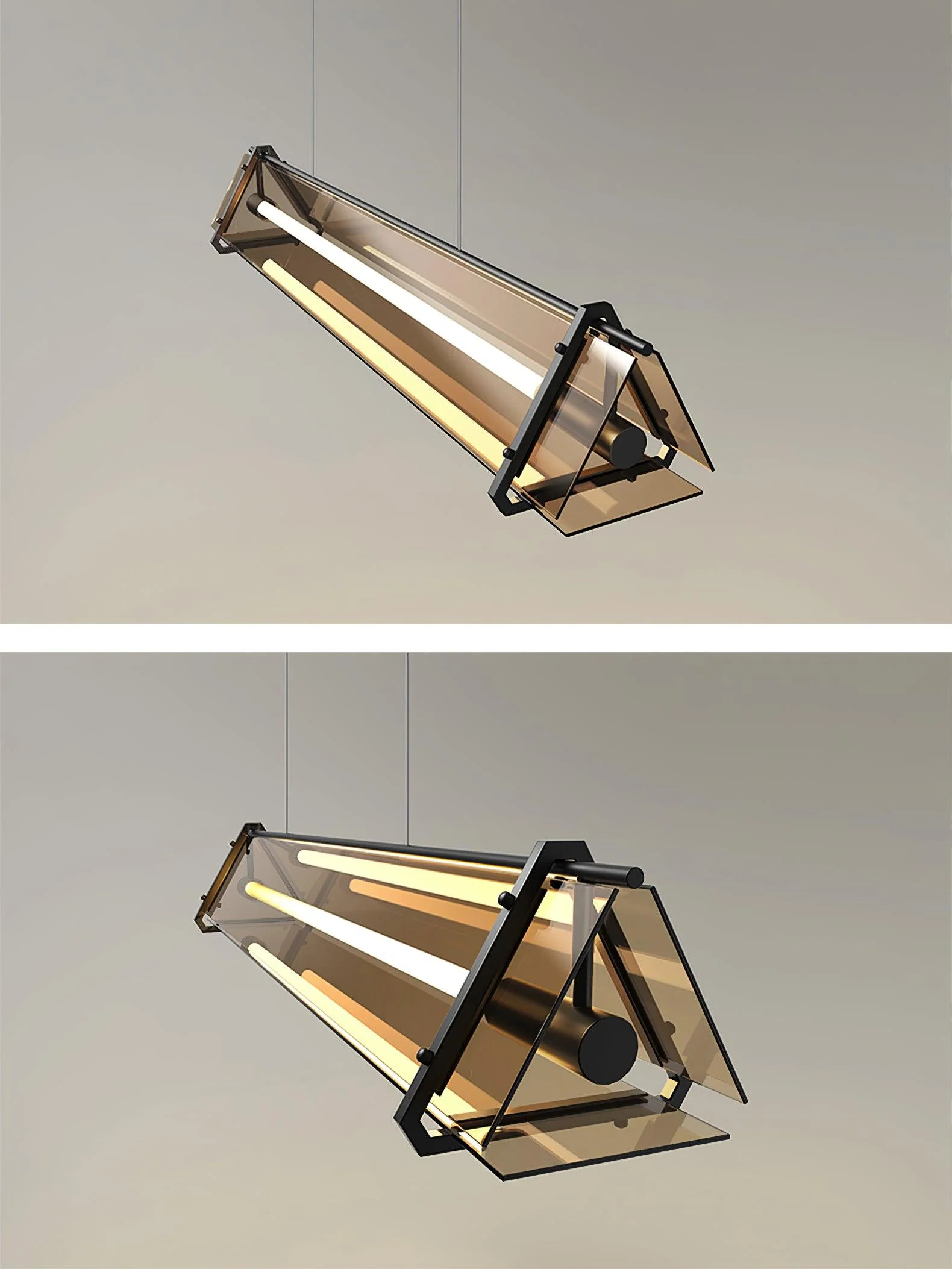 Lunaris Glass Minimalistic Pendant Light - Image 17