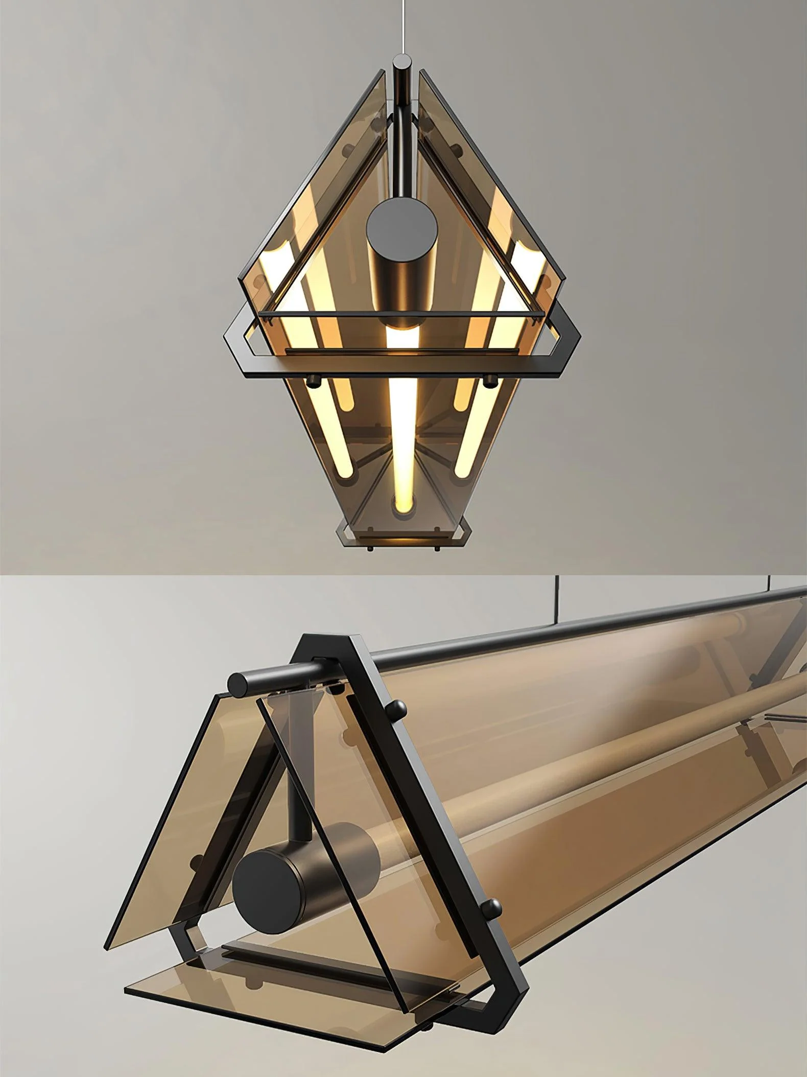 Lunaris Glass Minimalistic Pendant Light - Image 19