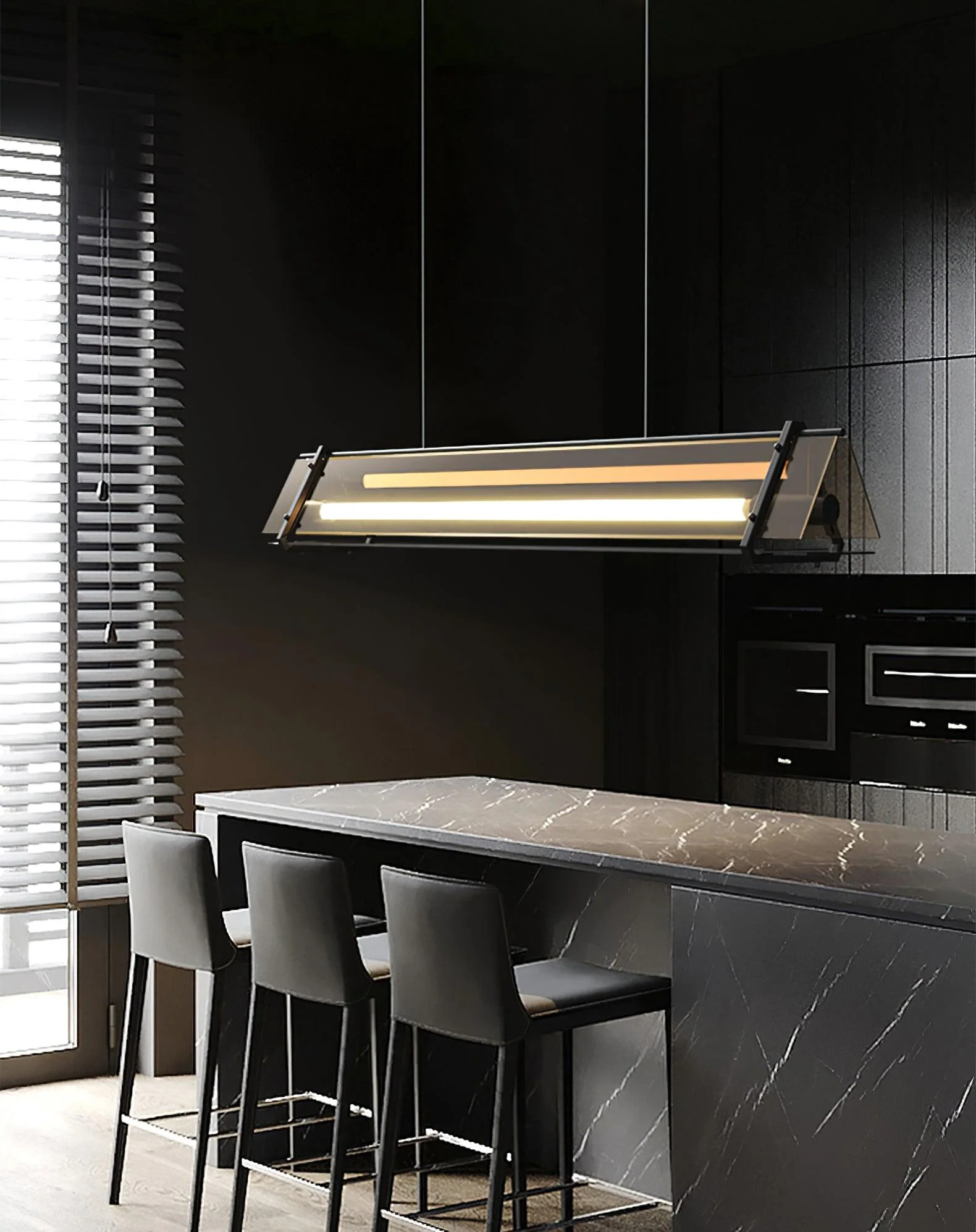 Lunaris Glass Minimalistic Pendant Light - Image 29