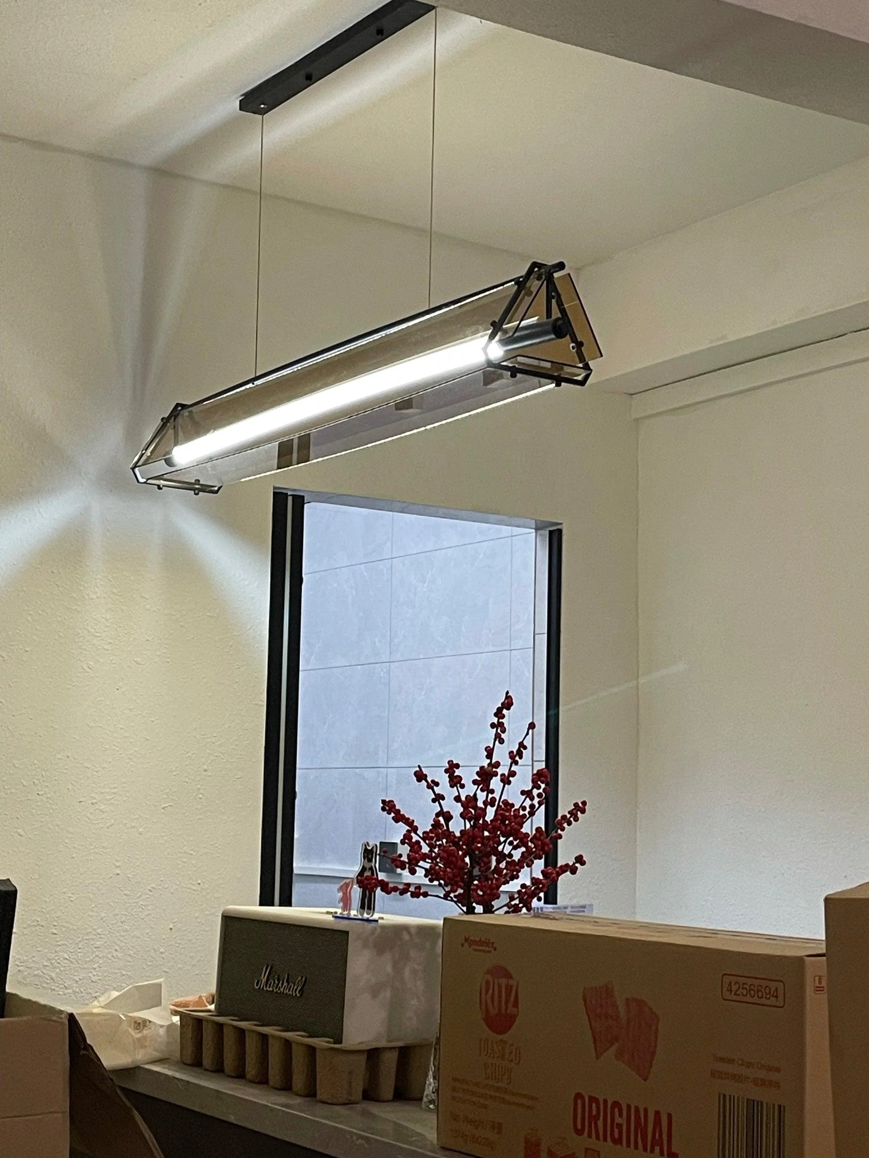 Lunaris Glass Minimalistic Pendant Light - Image 3