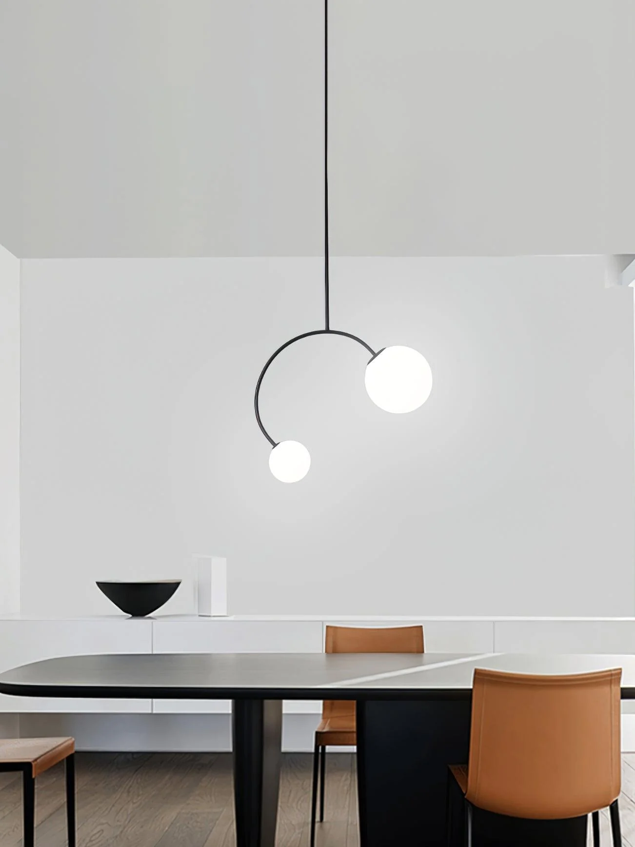Lunarise Scandinavian Pendant Lamp - Image 13