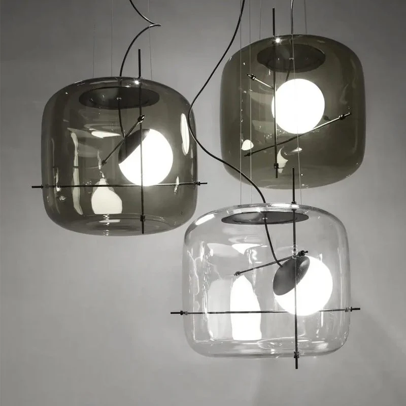 Lune Glass Contemporary Pendant Light - Image 38