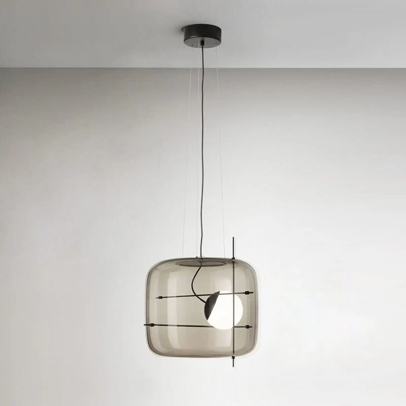 Lune Glass Contemporary Pendant Light - Image 8