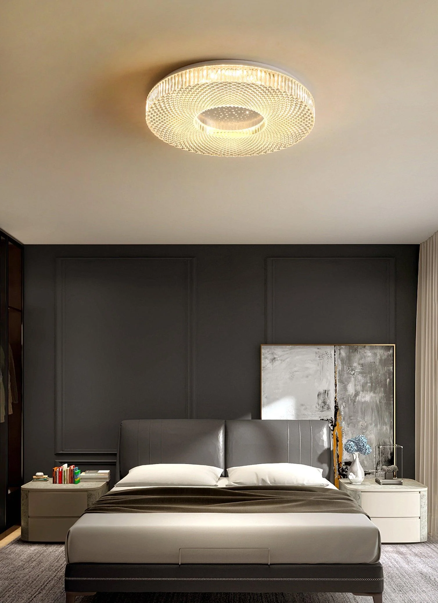 Lustra Ceiling Lamp LED Luxury for Living Room - Image 15