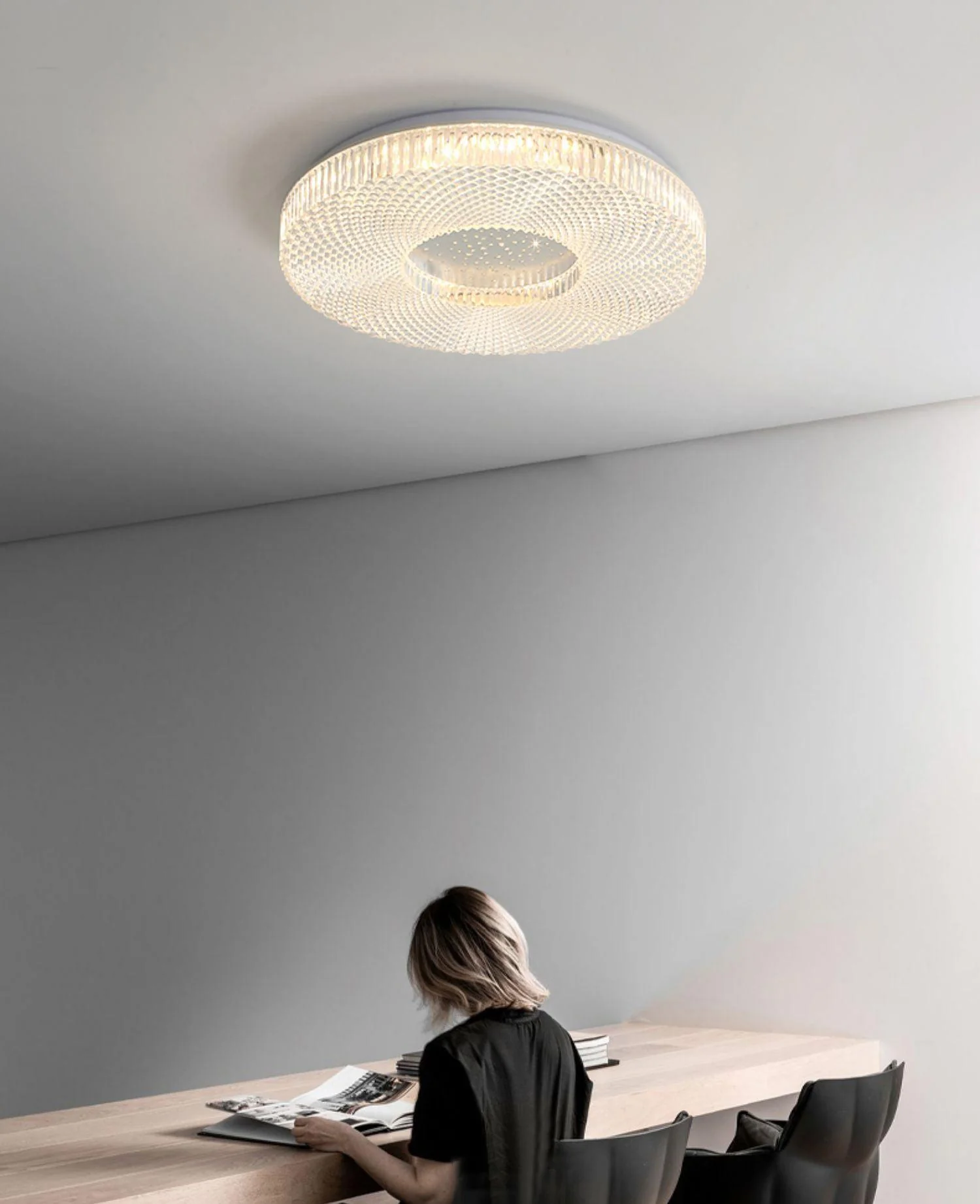 Lustra Ceiling Lamp LED Luxury for Living Room - Image 23