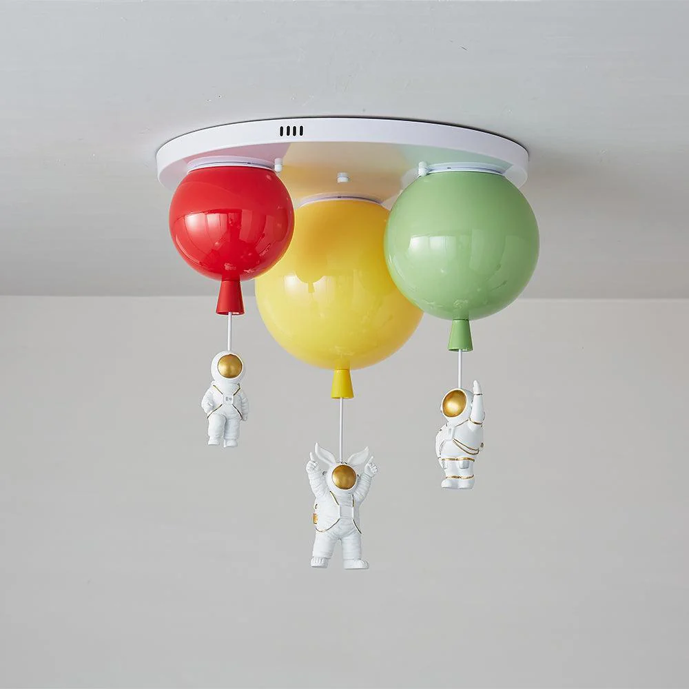 Lustra Ceiling Lamp Astronaut Glossy Balloon for Kid's Room - Image 15