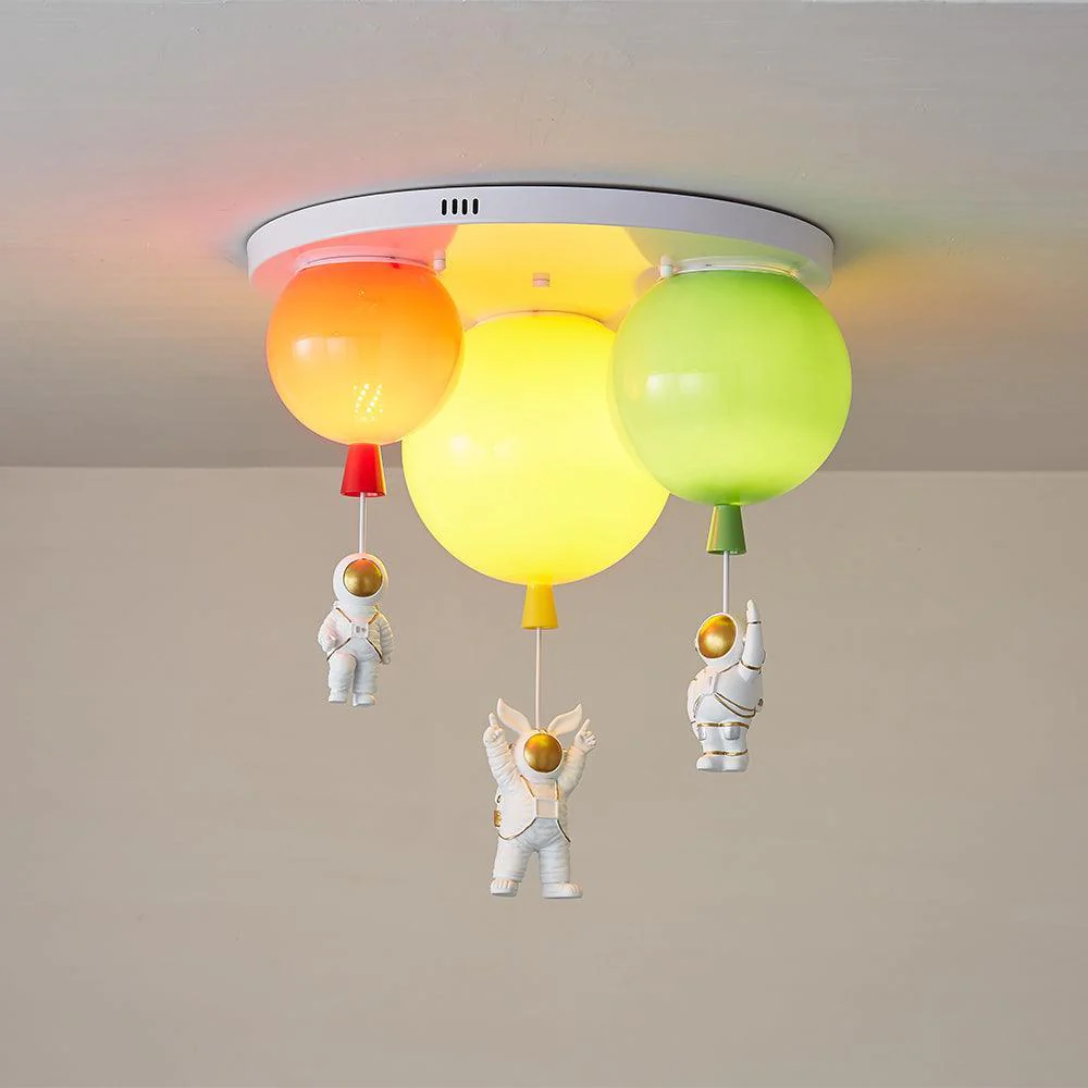 Lustra Ceiling Lamp Astronaut Glossy Balloon for Kid's Room - Image 17