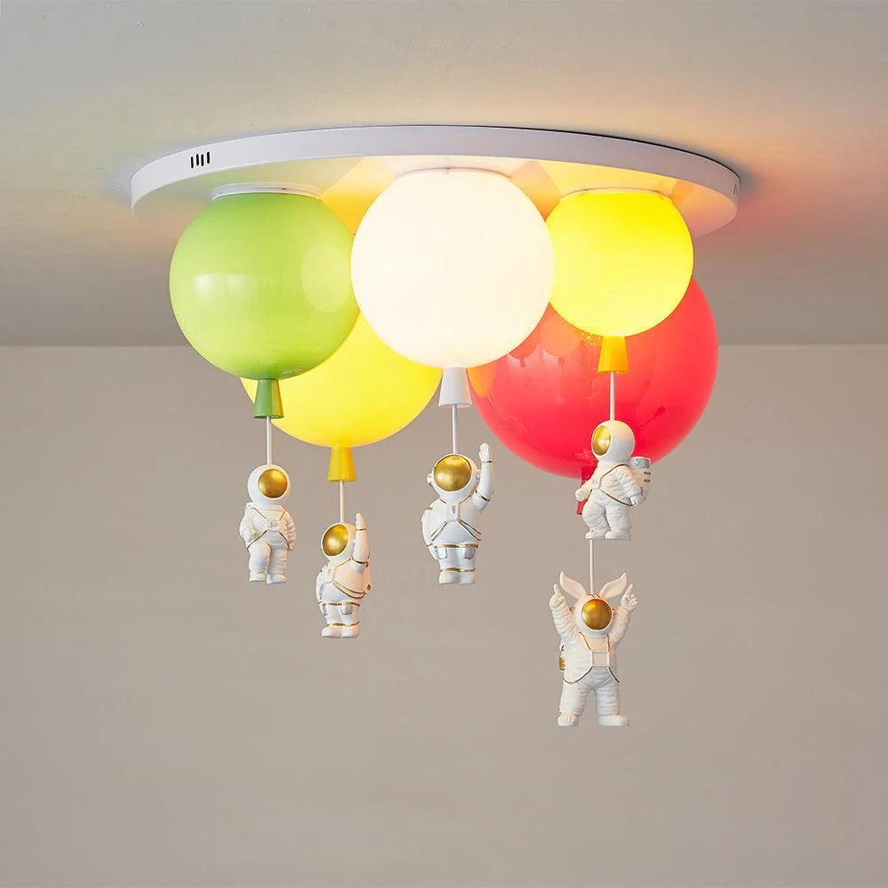 Lustra Ceiling Lamp Astronaut Glossy Balloon for Kid's Room - Image 25