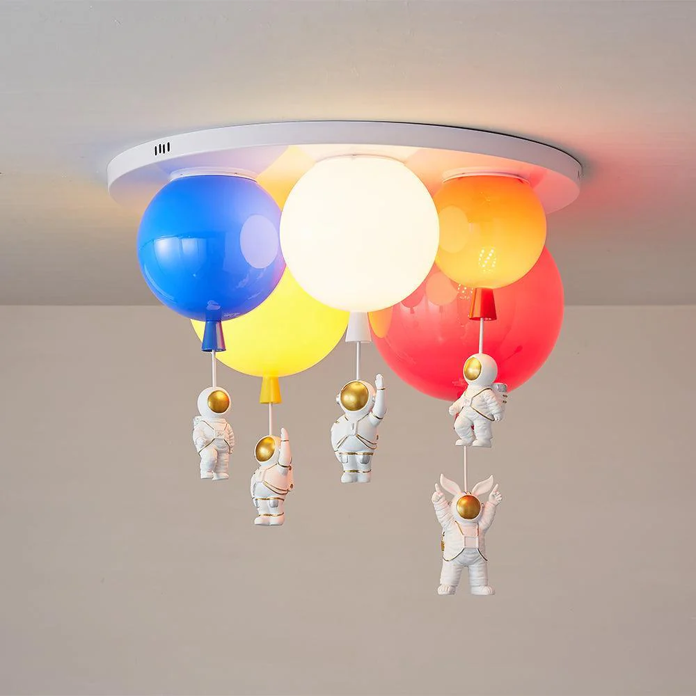 Lustra Ceiling Lamp Astronaut Glossy Balloon for Kid's Room - Image 27