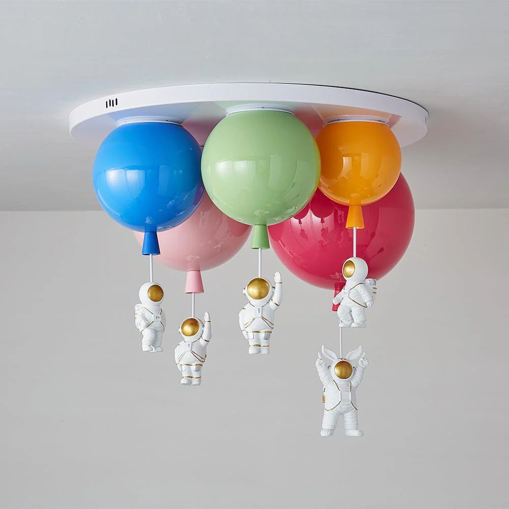 Lustra Ceiling Lamp Astronaut Glossy Balloon for Kid's Room - Image 29