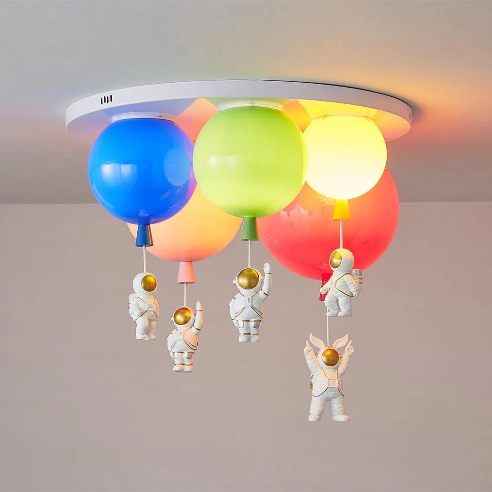 Lustra Ceiling Lamp Astronaut Glossy Balloon for Kid's Room - Image 30