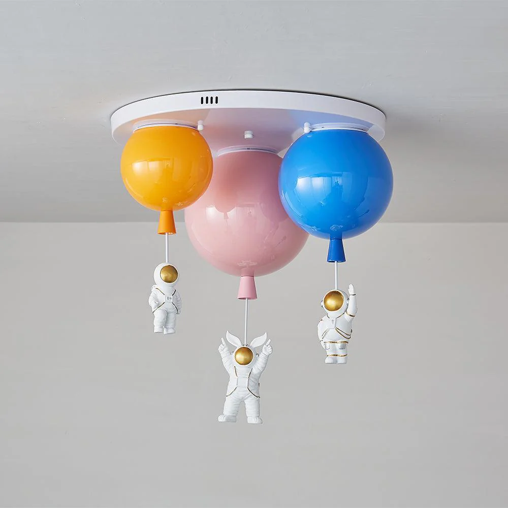 Lustra Ceiling Lamp Astronaut Glossy Balloon for Kid's Room - Image 36