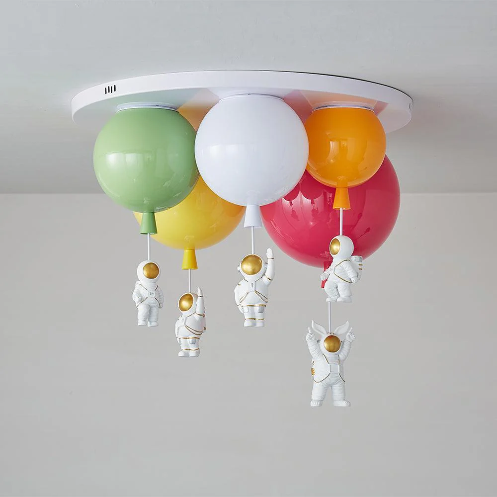 Lustra Ceiling Lamp Astronaut Glossy Balloon for Kid's Room - Image 38