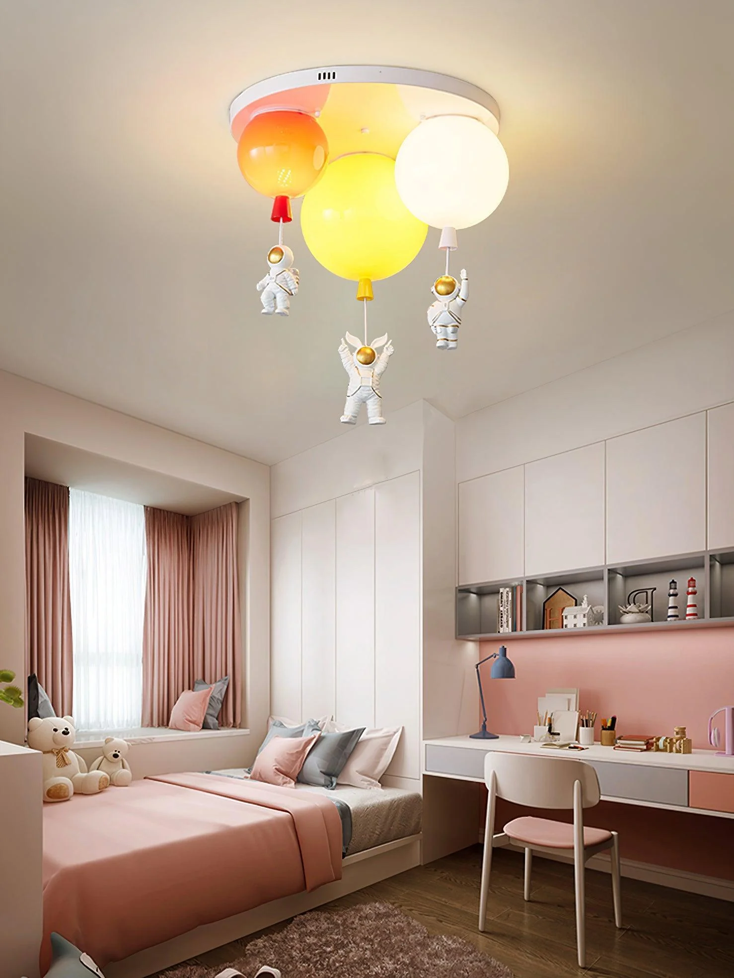 Lustra Ceiling Lamp Astronaut Glossy Balloon for Kid's Room - Image 48