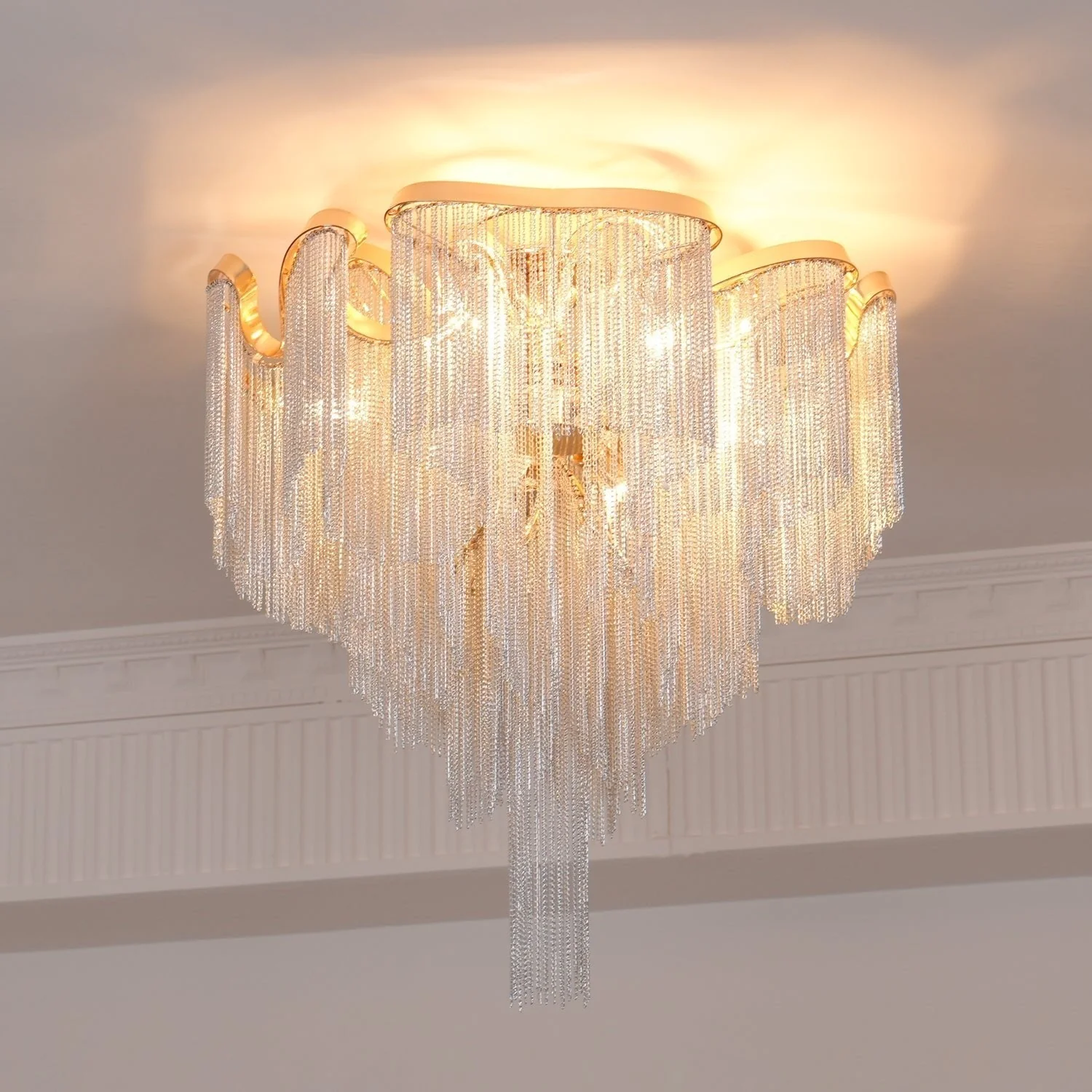 Lustra Ceiling Lamp Modern Tassel Art - Image 16