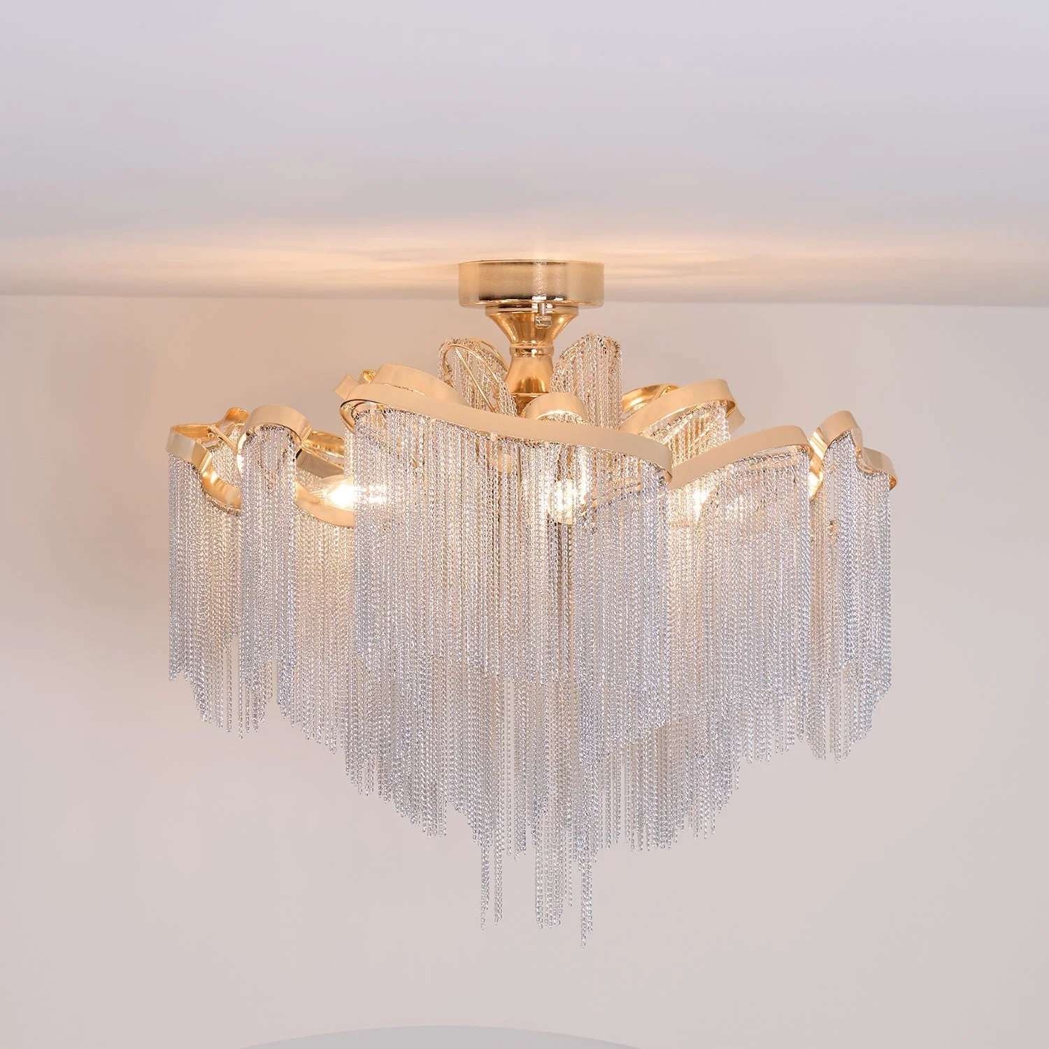 Lustra Ceiling Lamp Modern Tassel Art - Image 29