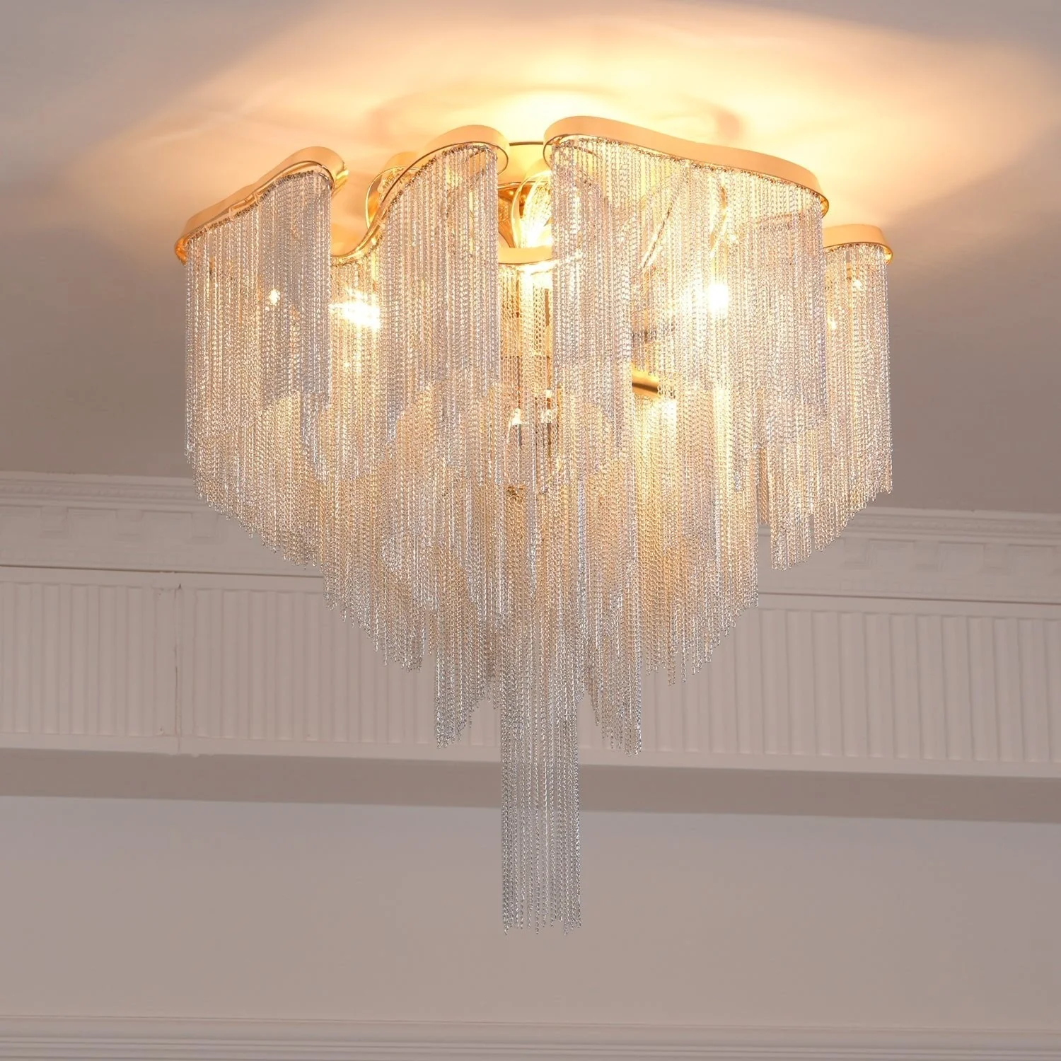 Lustra Ceiling Lamp Modern Tassel Art - Image 32