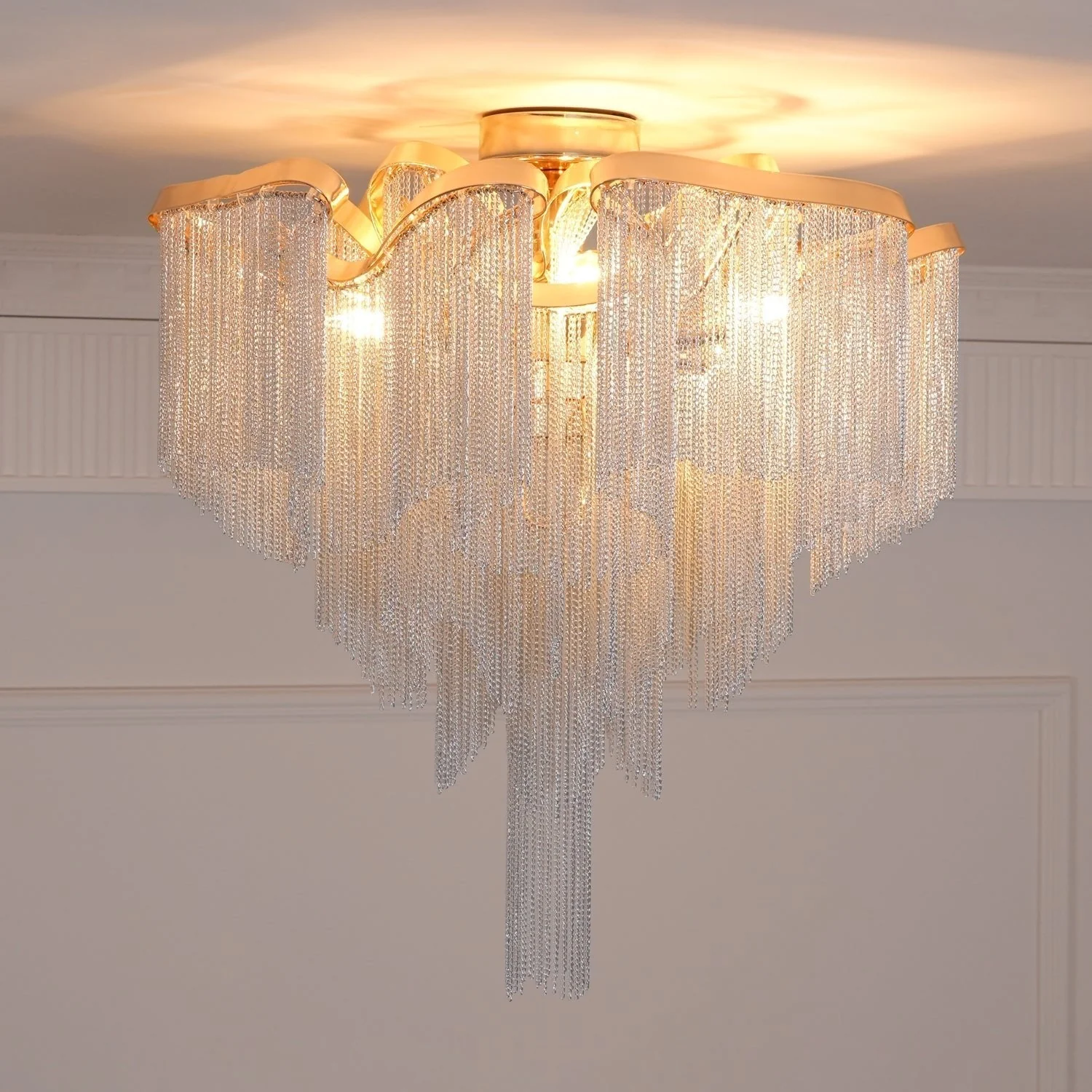 Lustra Ceiling Lamp Modern Tassel Art - Image 36