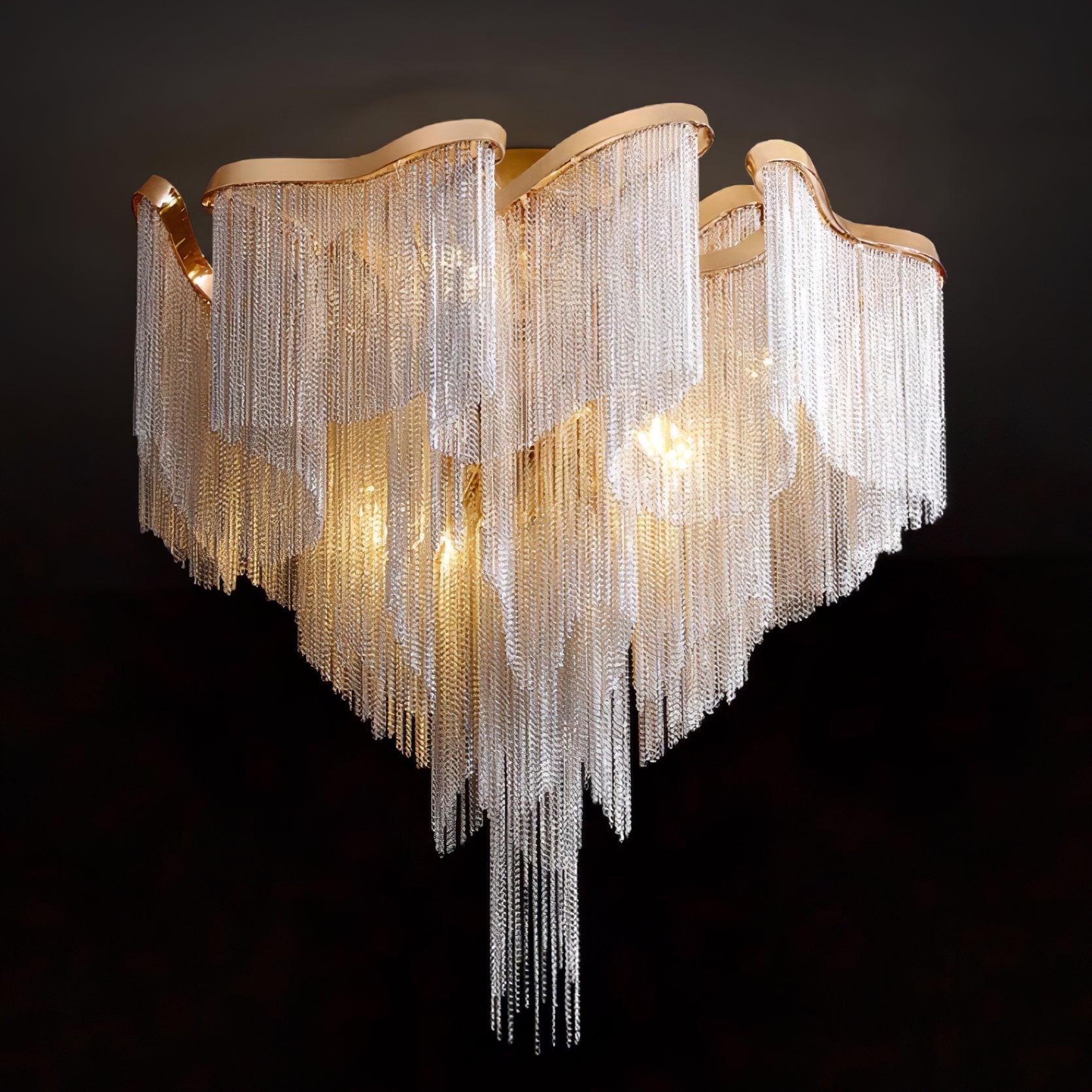Lustra Ceiling Lamp Modern Tassel Art - Image 40