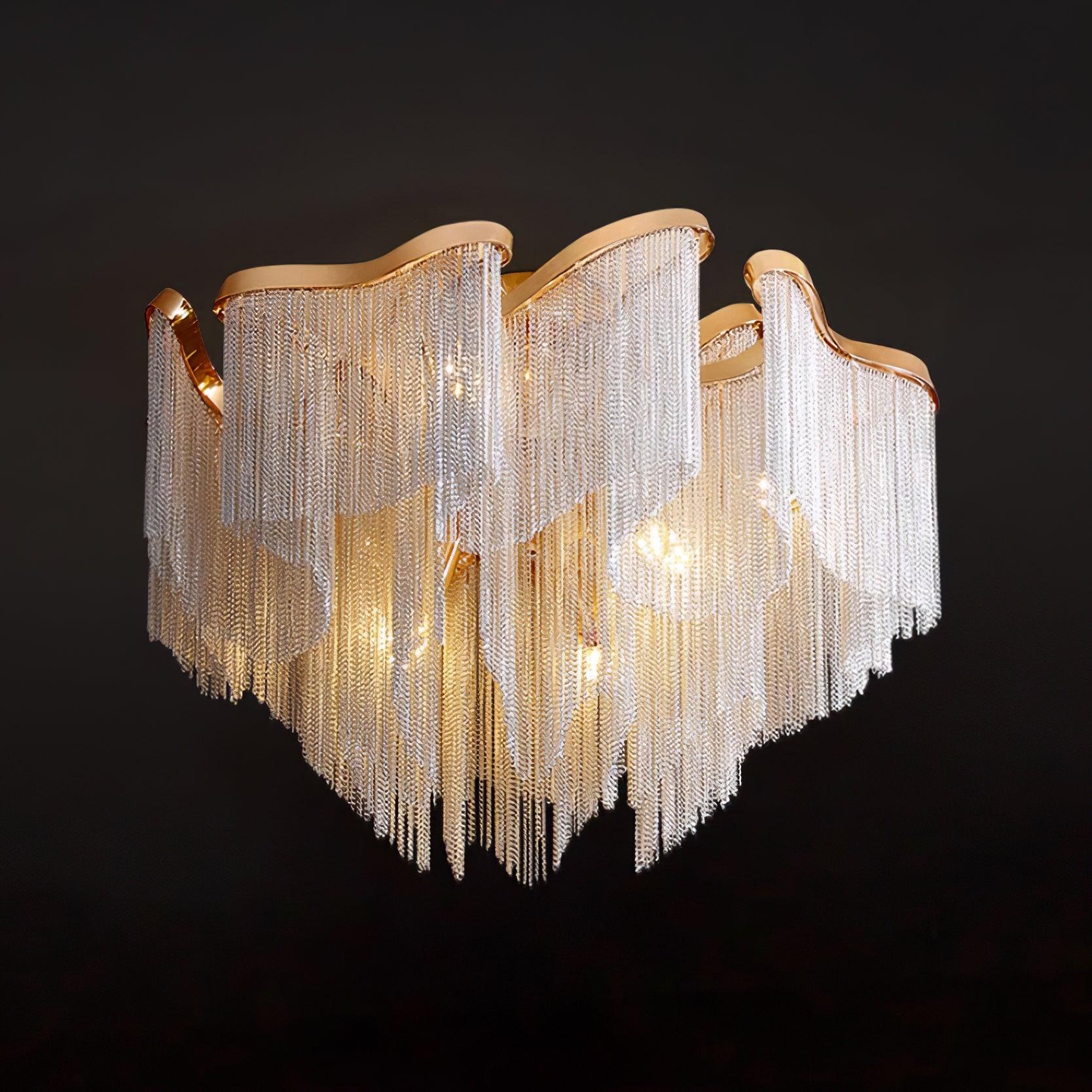 Lustra Ceiling Lamp Modern Tassel Art - Image 41