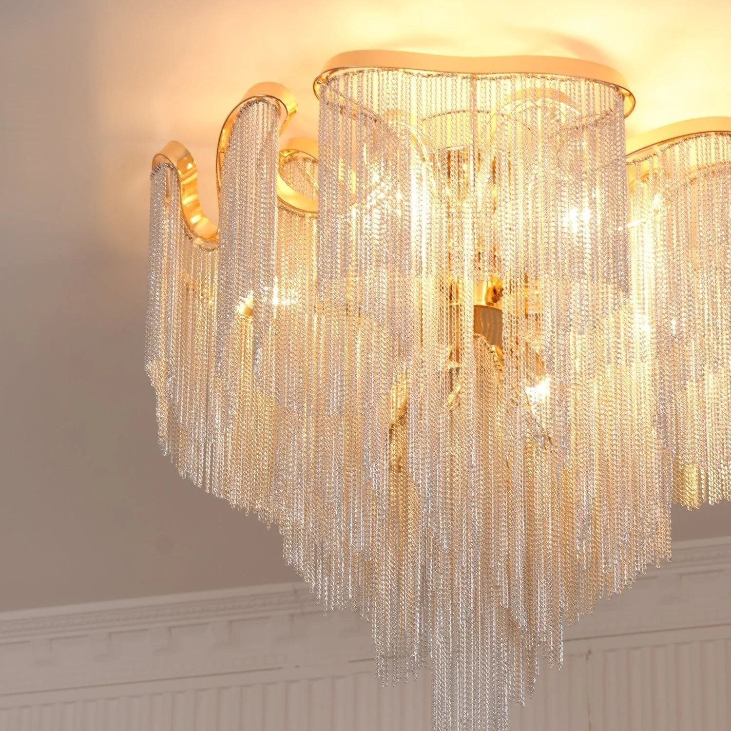Lustra Ceiling Lamp Modern Tassel Art - Image 7