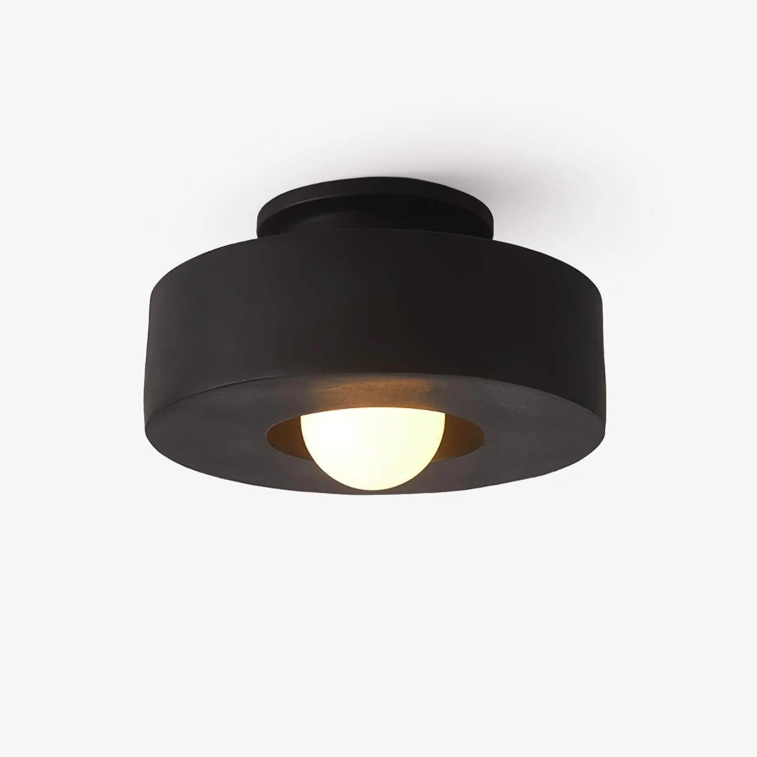 Lustra Ceiling Lamp Simon Resin Cylindrical