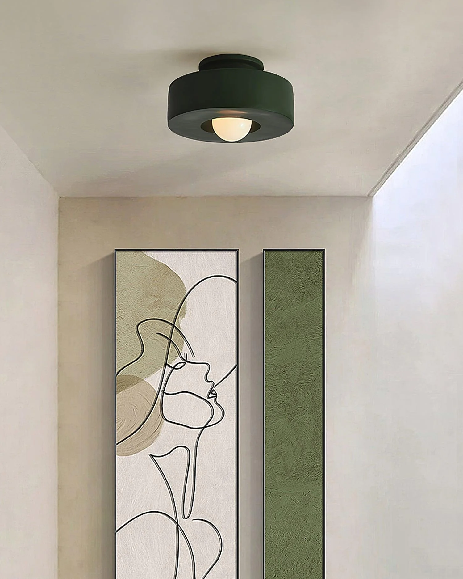 Lustra Ceiling Lamp Simon Resin Cylindrical - Image 20