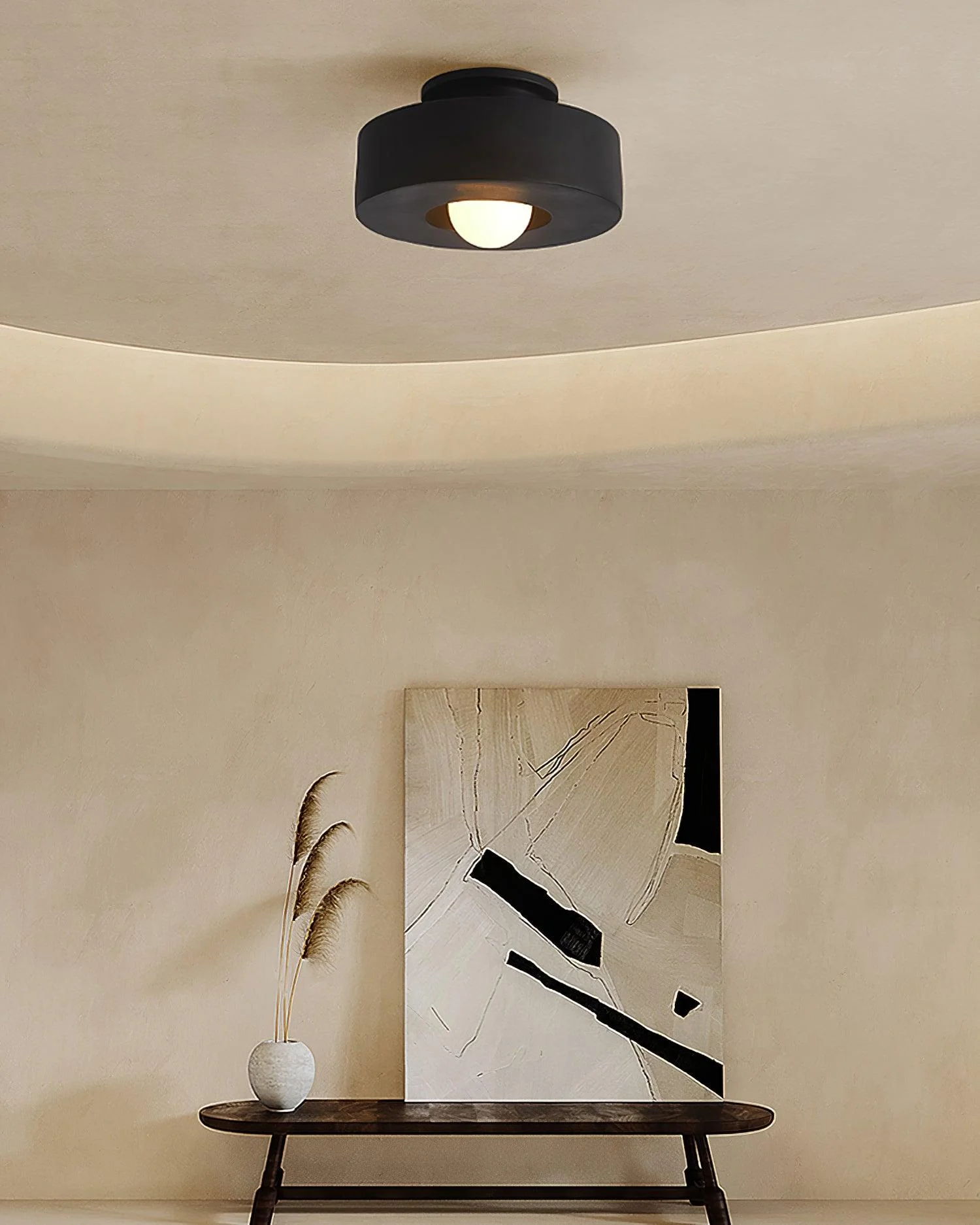 Lustra Ceiling Lamp Simon Resin Cylindrical - Image 23