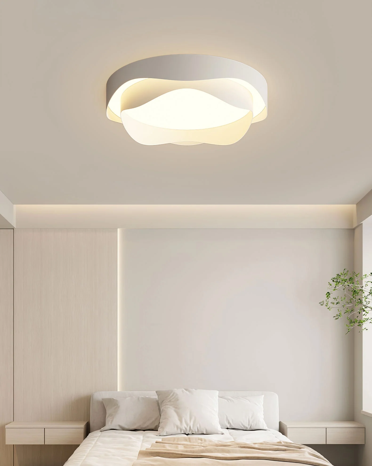 Lustra Ceiling Lamp White for Living Room - Image 10