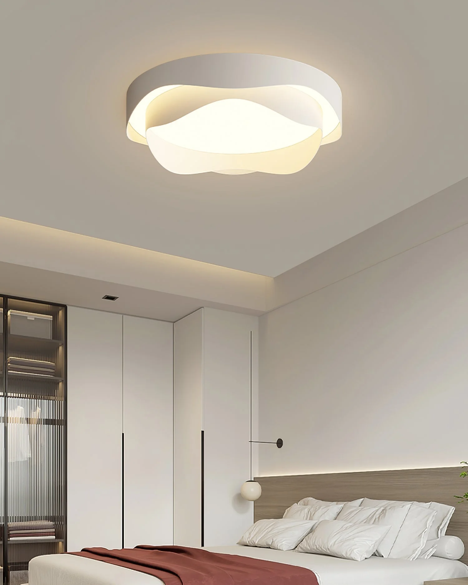 Lustra Ceiling Lamp White for Living Room - Image 11