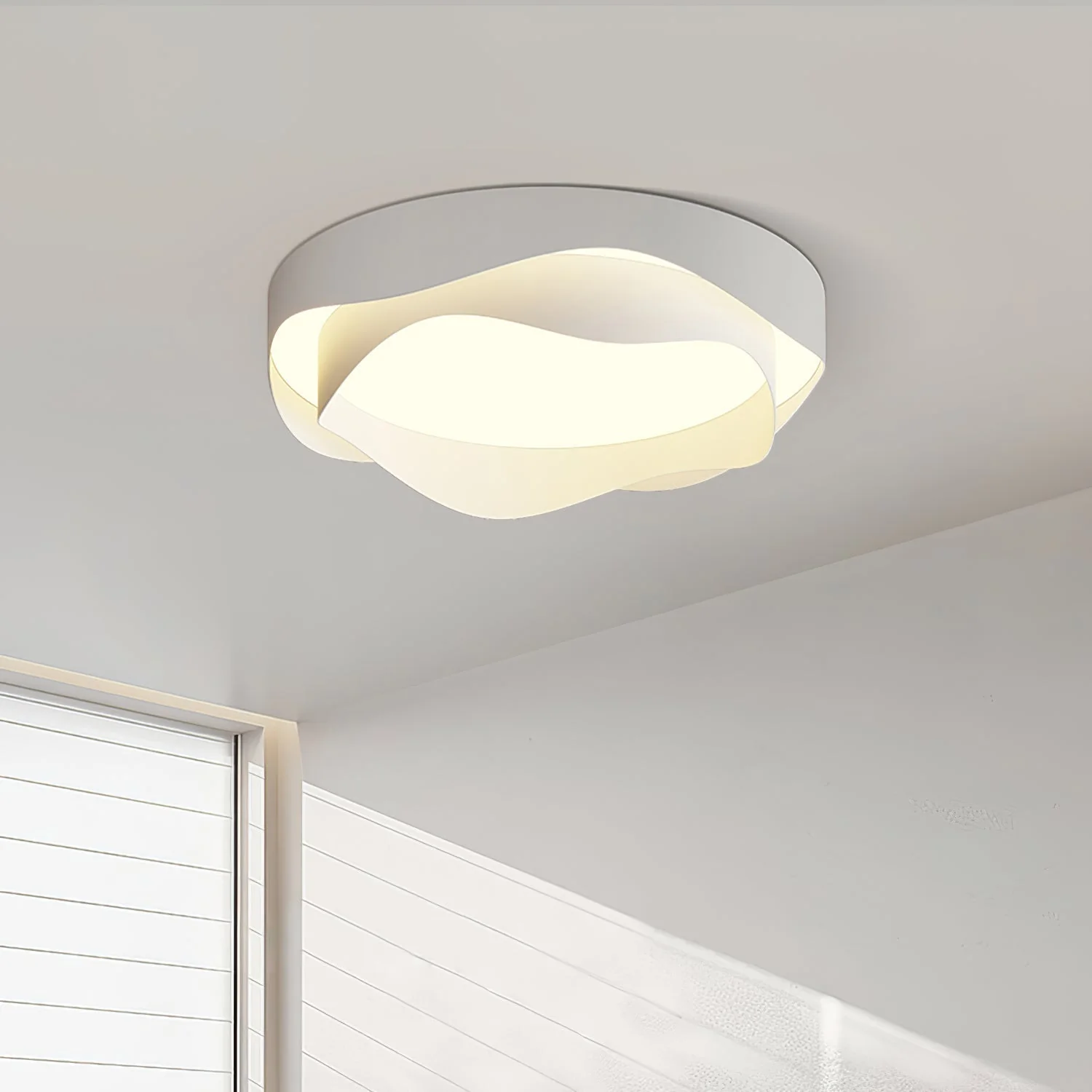 Lustra Ceiling Lamp White for Living Room - Image 2