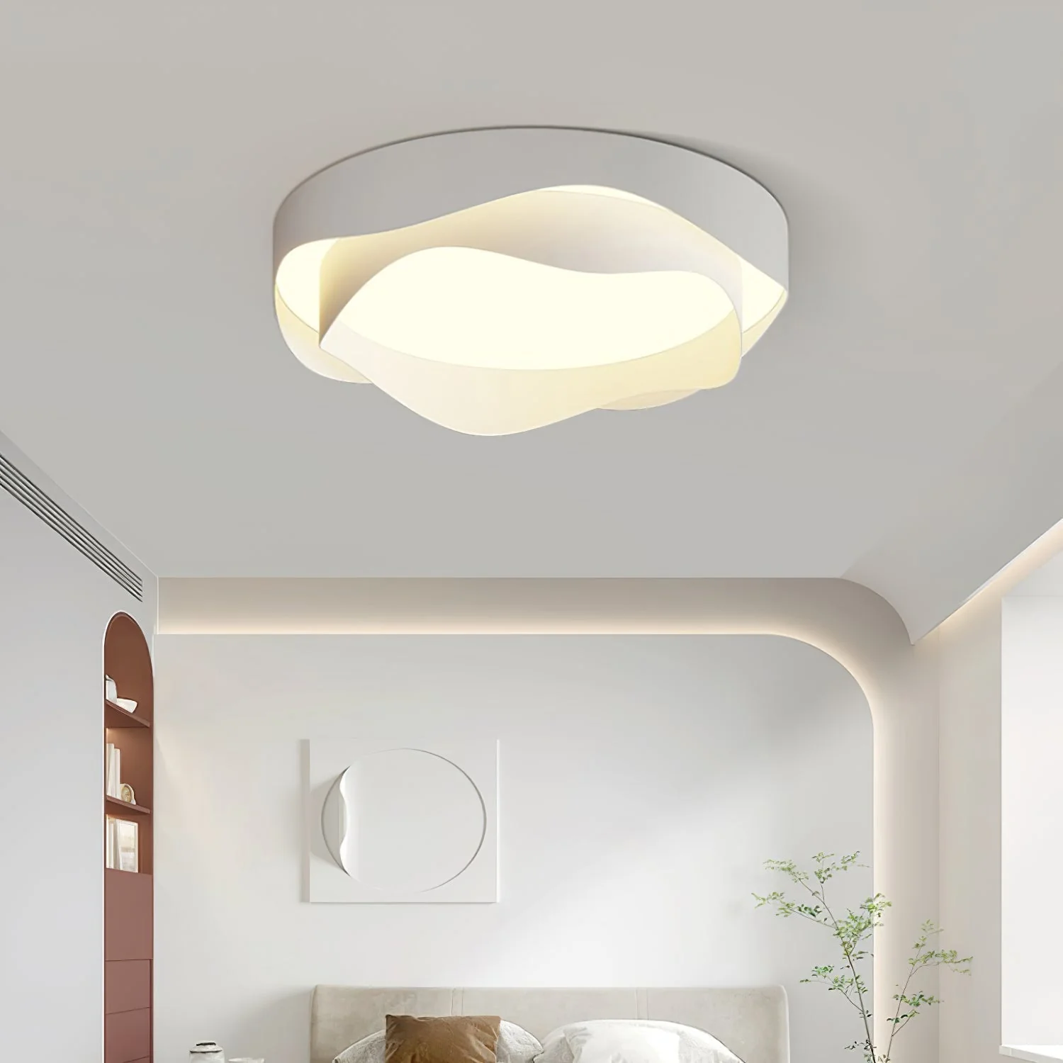 Lustra Ceiling Lamp White for Living Room - Image 5