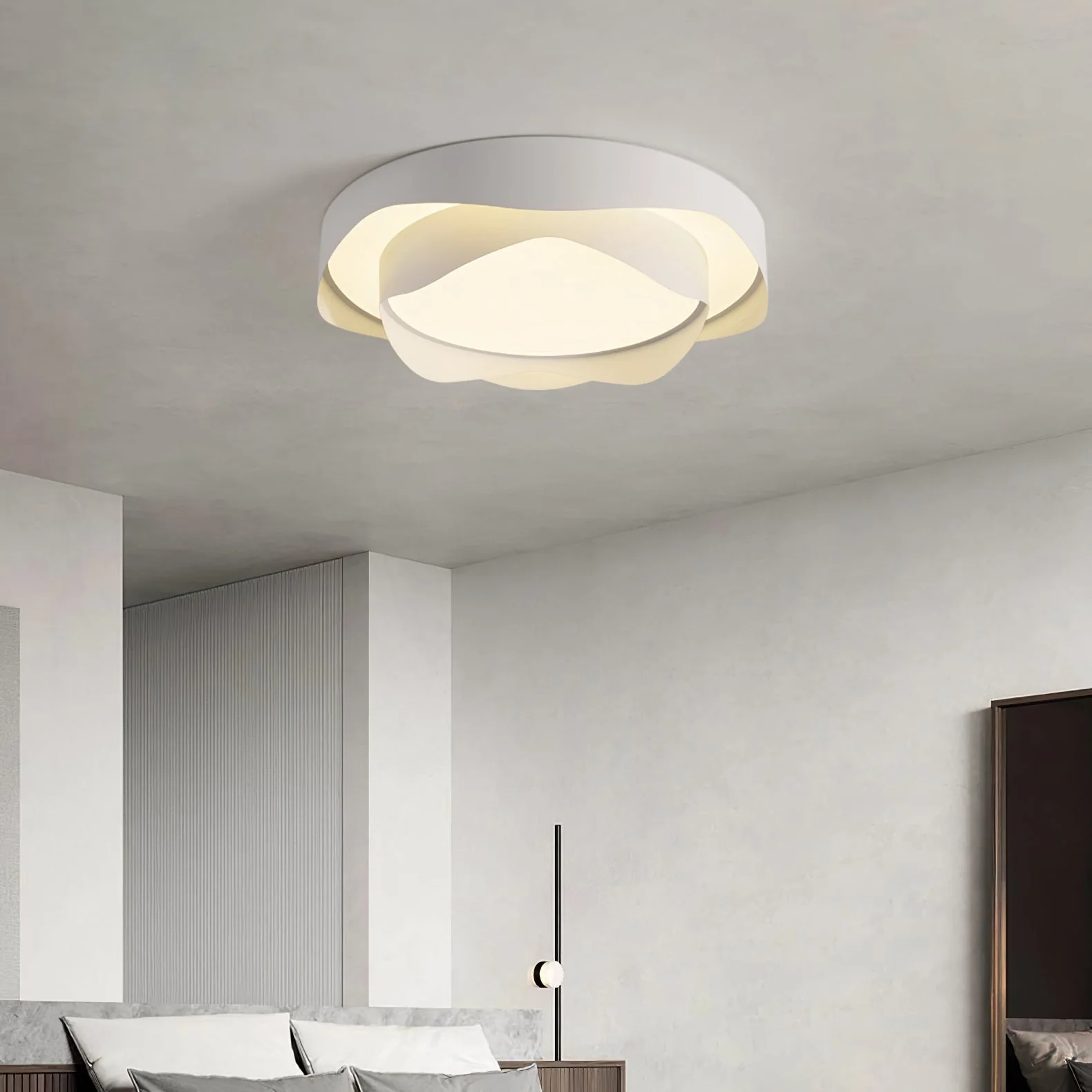 Lustra Ceiling Lamp White for Living Room - Image 6