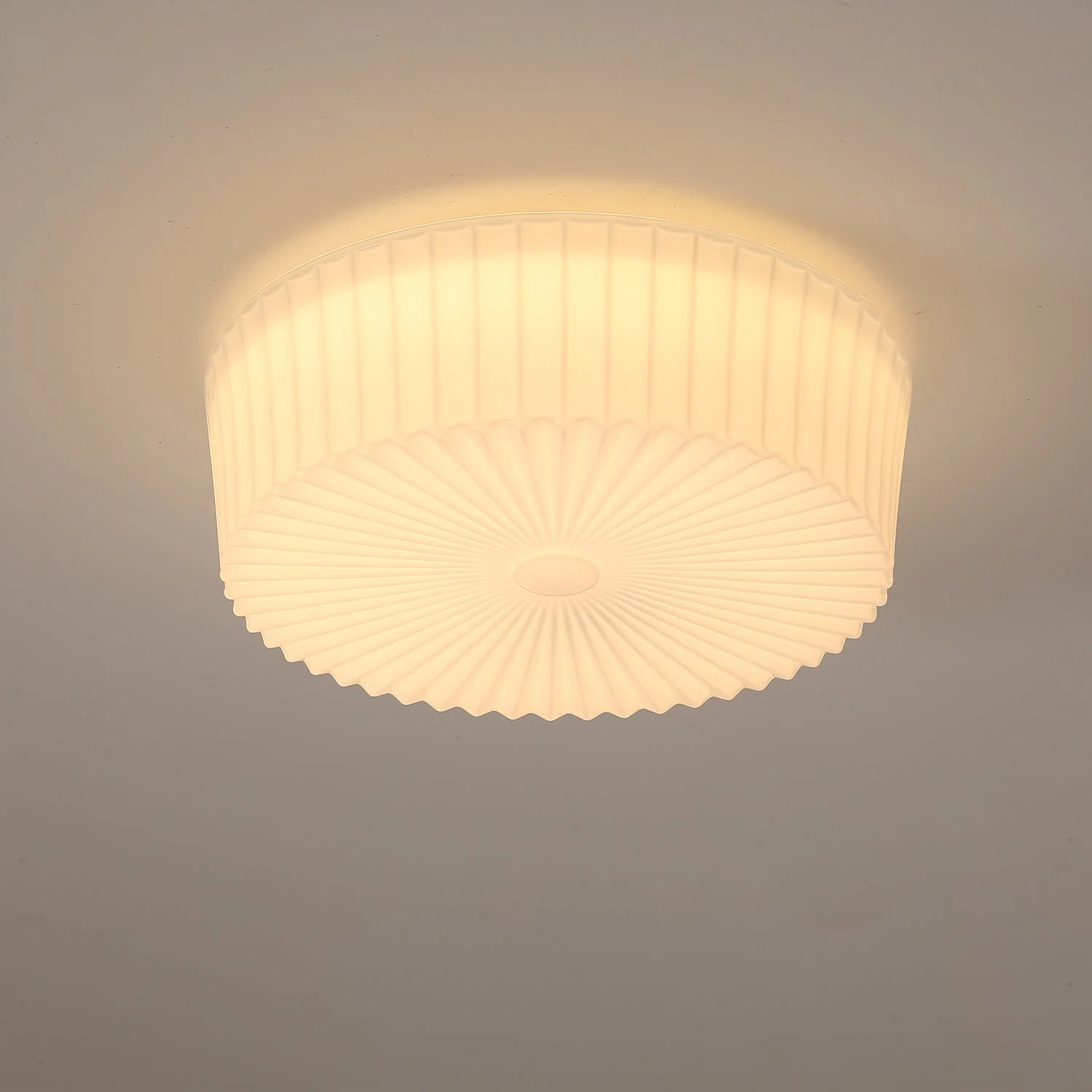 Lustra Ceiling Light Drum Glass Radiant - Image 15