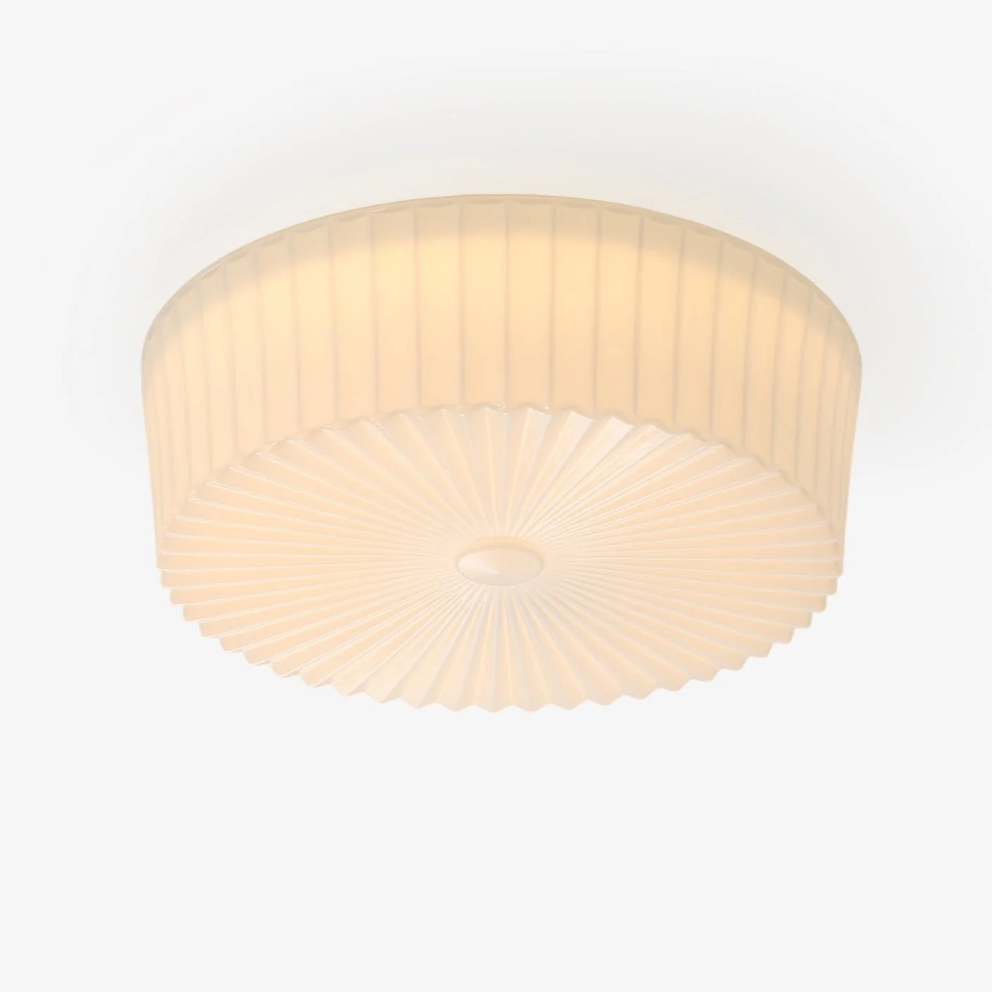 Lustra Ceiling Light Drum Glass Radiant - Image 2