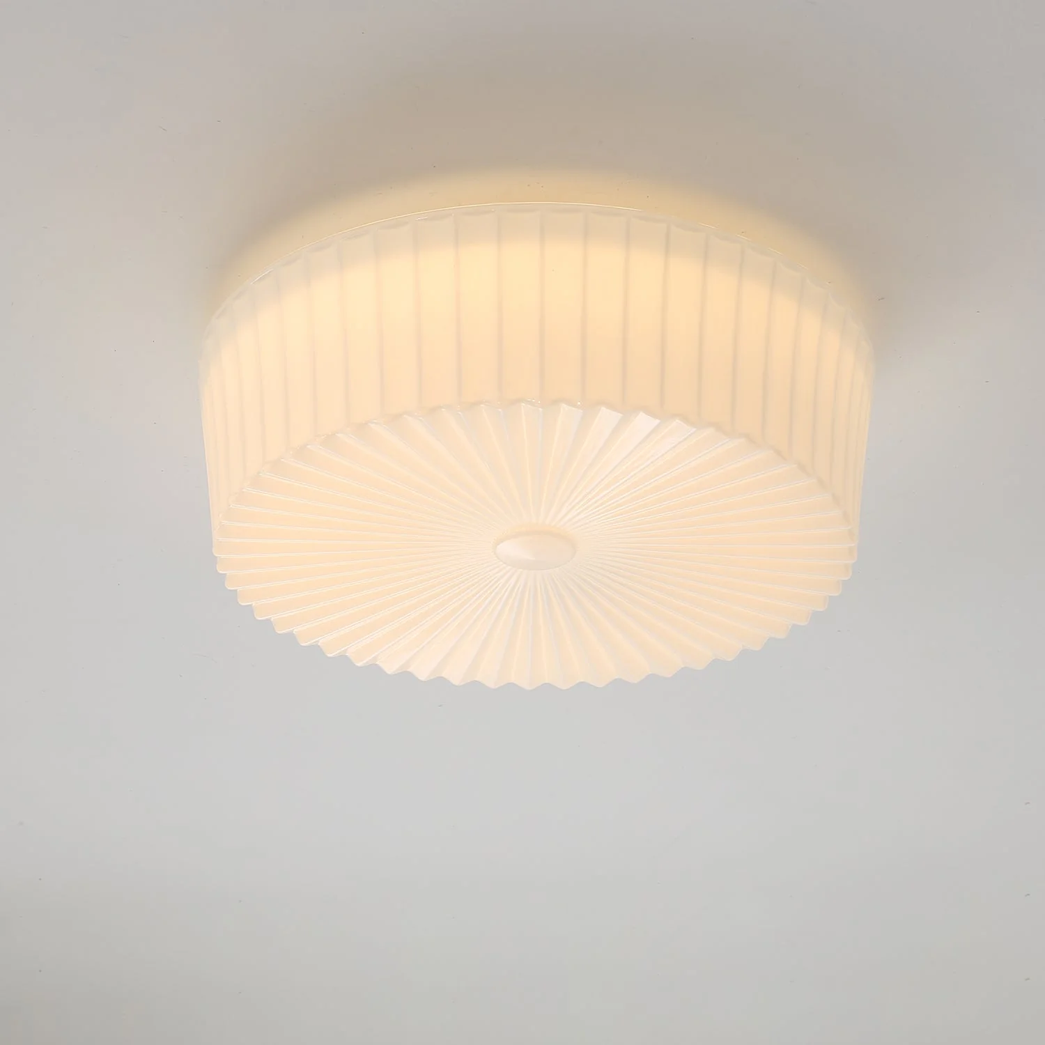 Lustra Ceiling Light Drum Glass Radiant - Image 3
