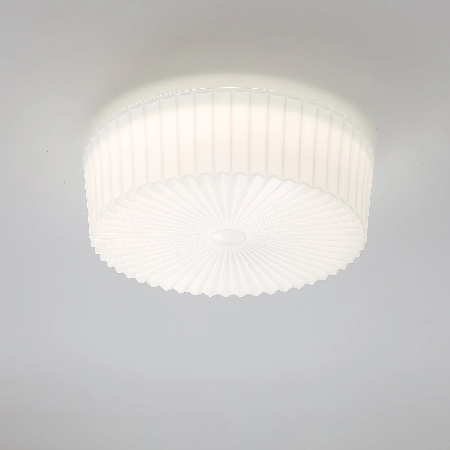 Lustra Ceiling Light Drum Glass Radiant - Image 5